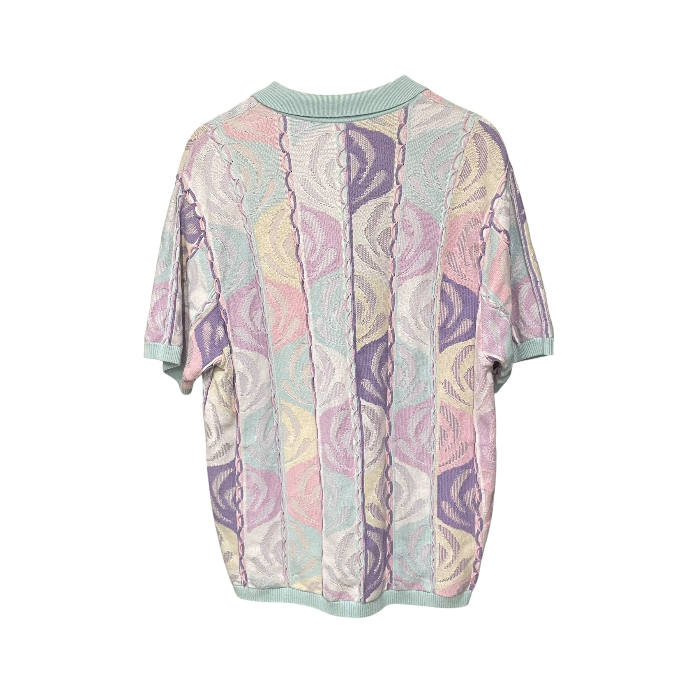 Supreme/T-Shirt/XL/Cotton/PNK/All Over Print/ALL OVER EMBROIDER PINK/PURPLE view 2