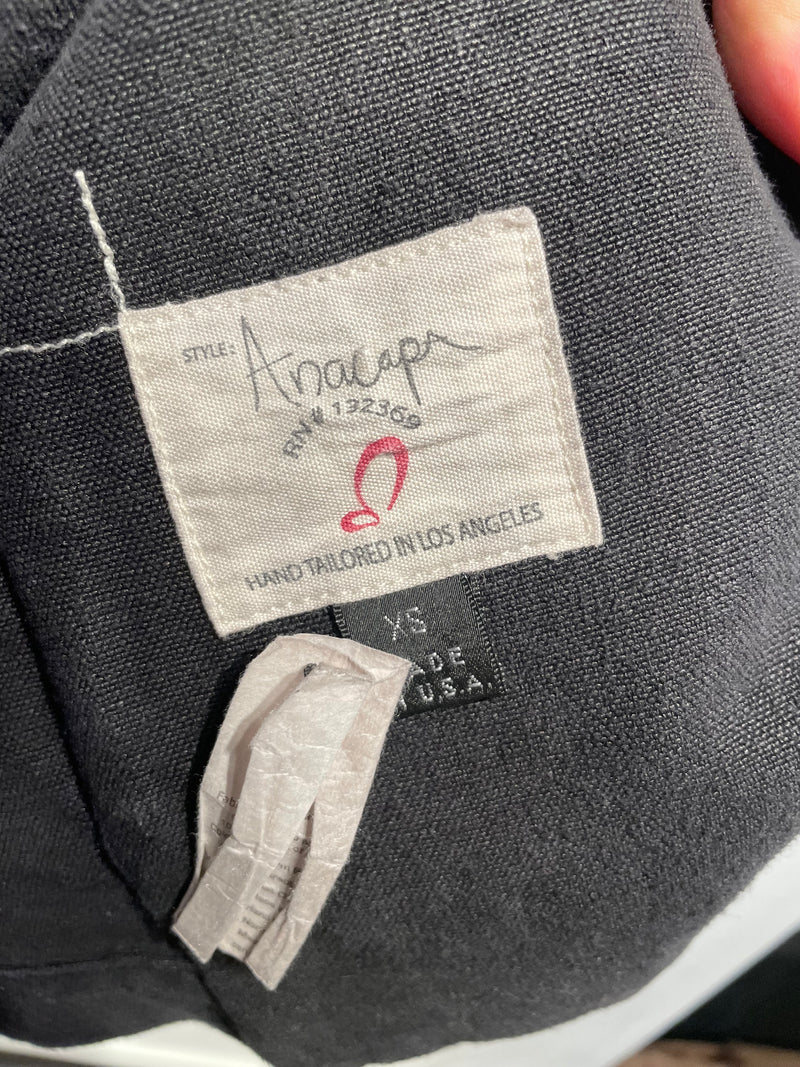 Matias/Jacket/S/Hemp/BLK/hemp blazer rn