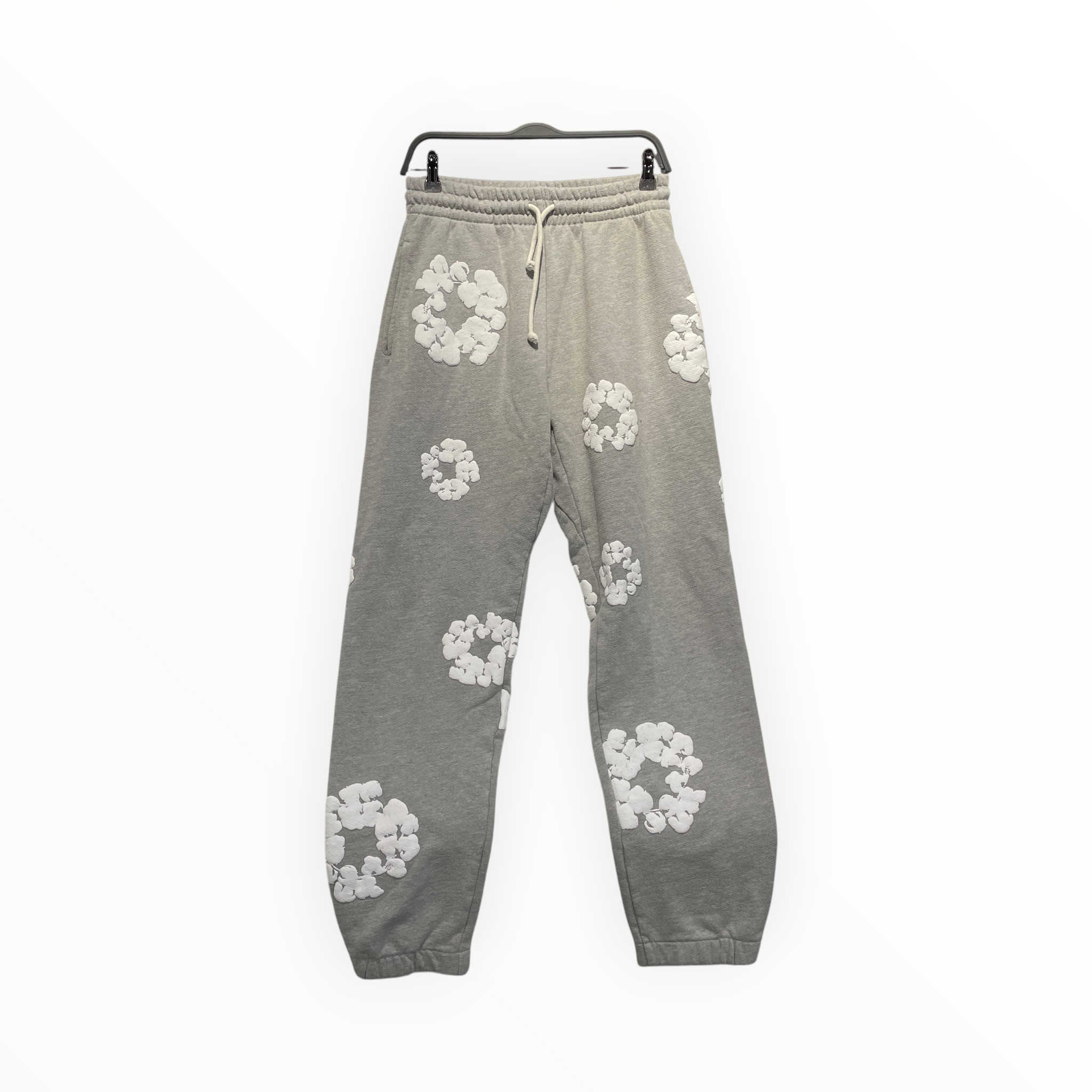DENIM TEARS/Pants/M/Cotton/GRY/All Over Print/ view 1