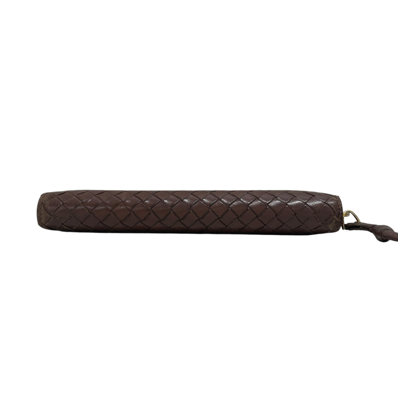 BOTTEGA VENETA/Long Wallet/Leather/BRW/