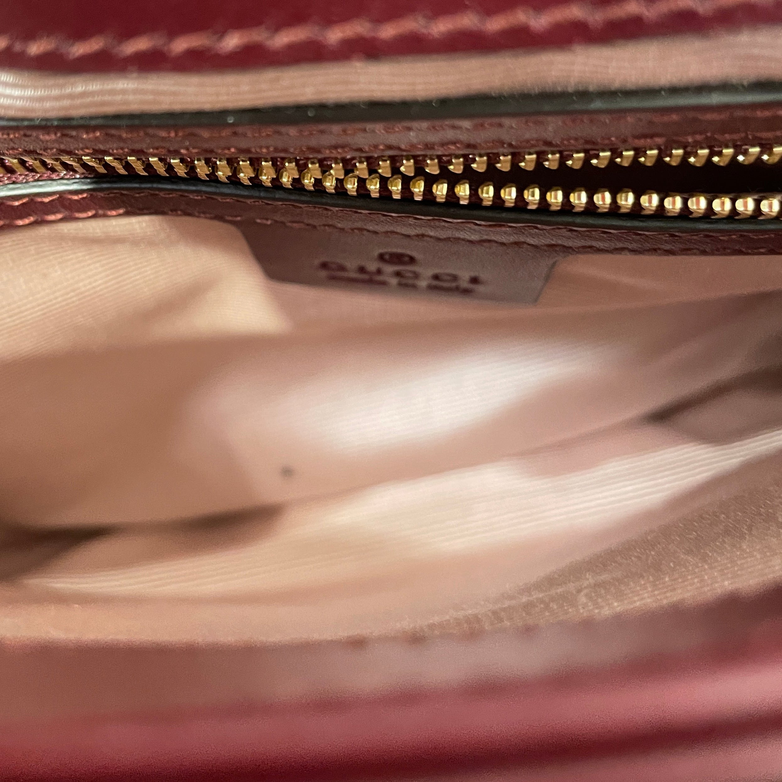 GUCCI/Cross Body Bag/Suede/BRD/DOUBLE G ARLI view 3