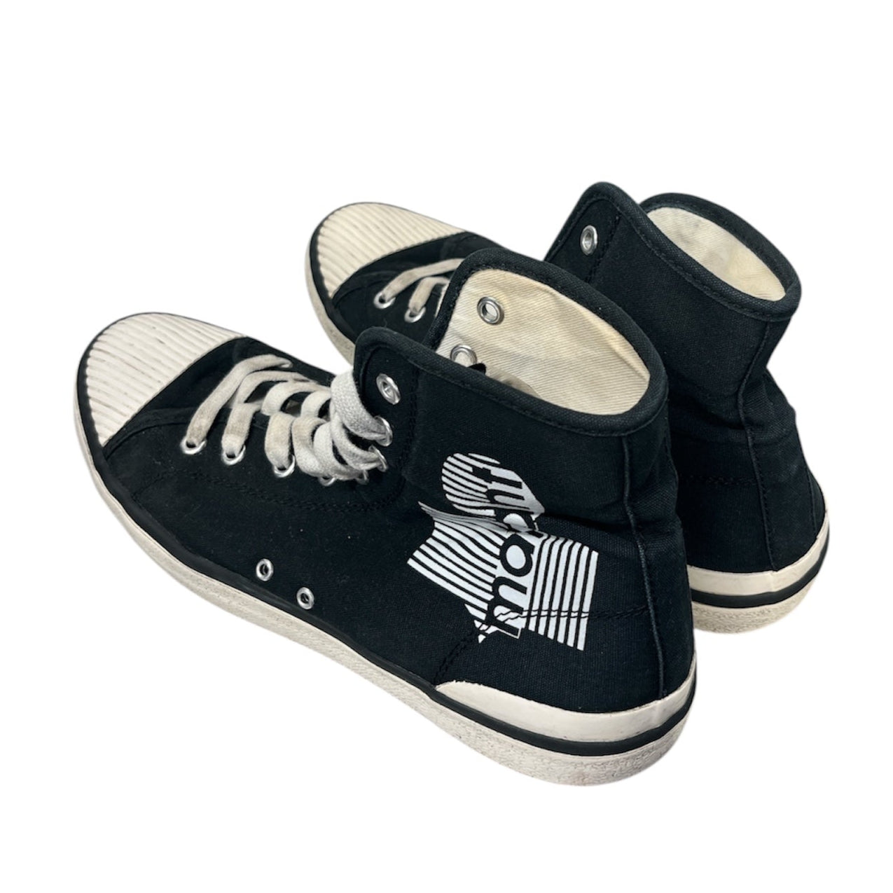 ISABEL MARANT/Hi-Sneakers/US 9/Cotton/BLK/ view 2