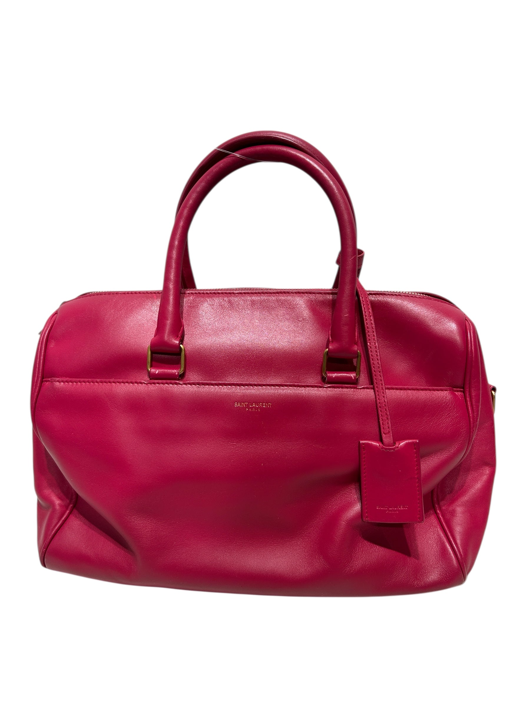 SAINT LAURENT/Hand Bag/Leather/PNK/pink view 1