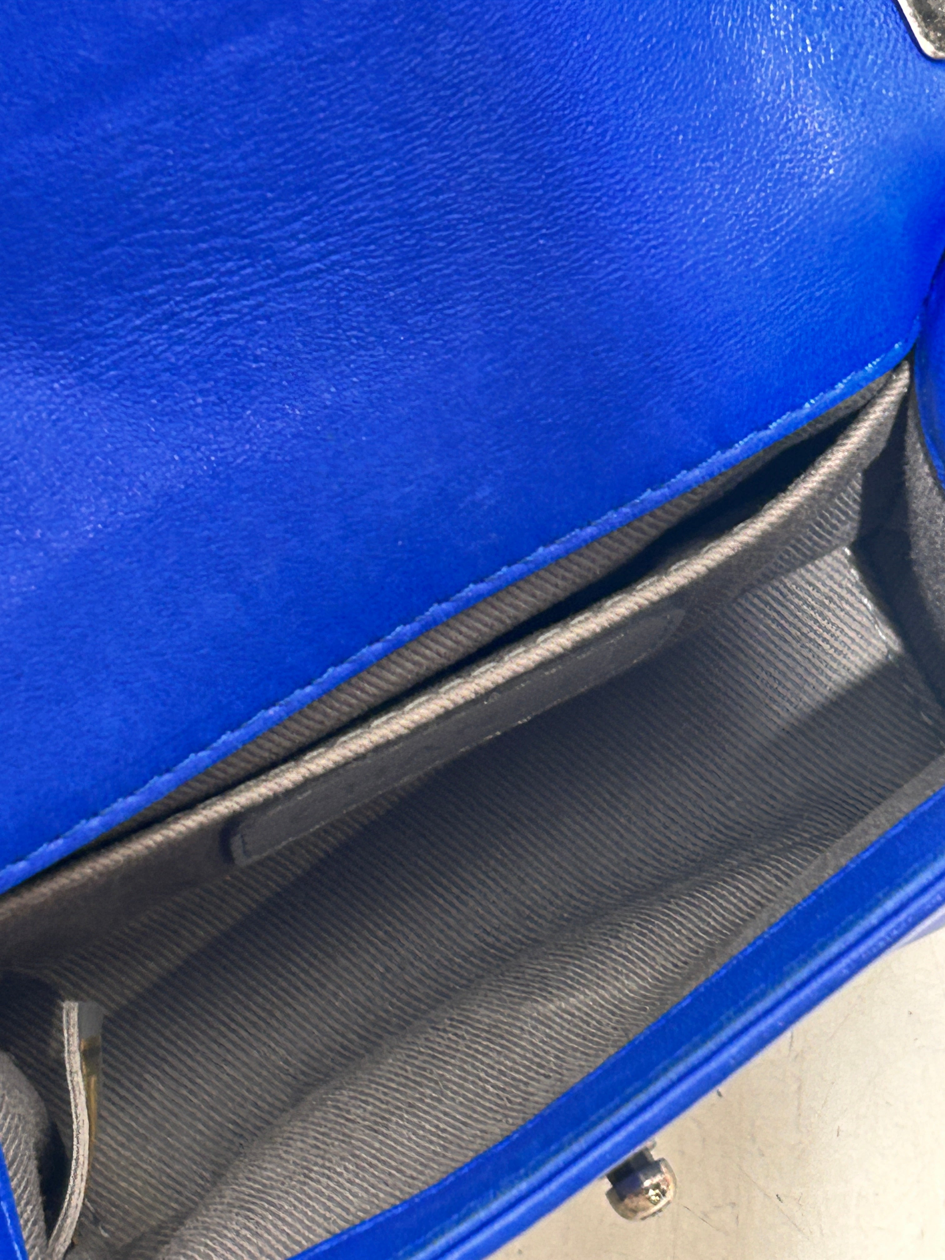 CHANEL/Bag/BLU/VELVET SMALL view 10