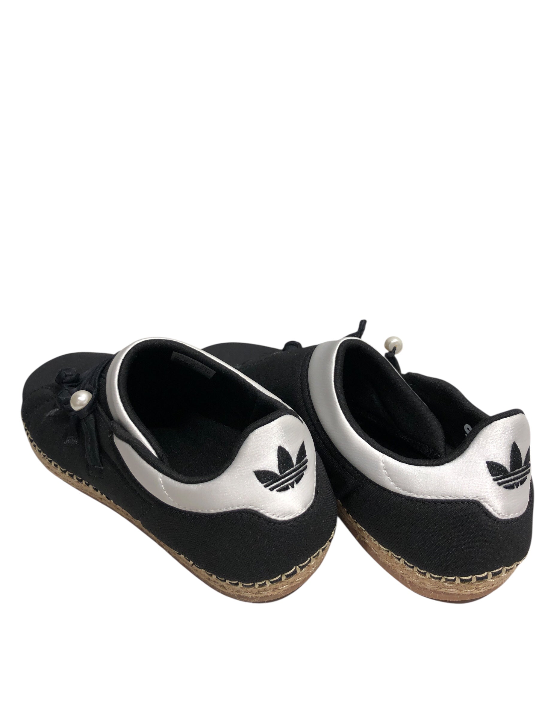 adidas/Low-Sneakers/US 6.5/Polyester/BLK/CLOT QI FLOW view 1