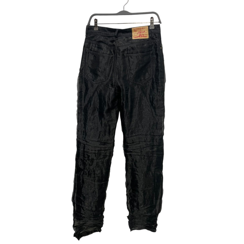 Y/PROJECT/Straight Pants/S/Denim/BLK/