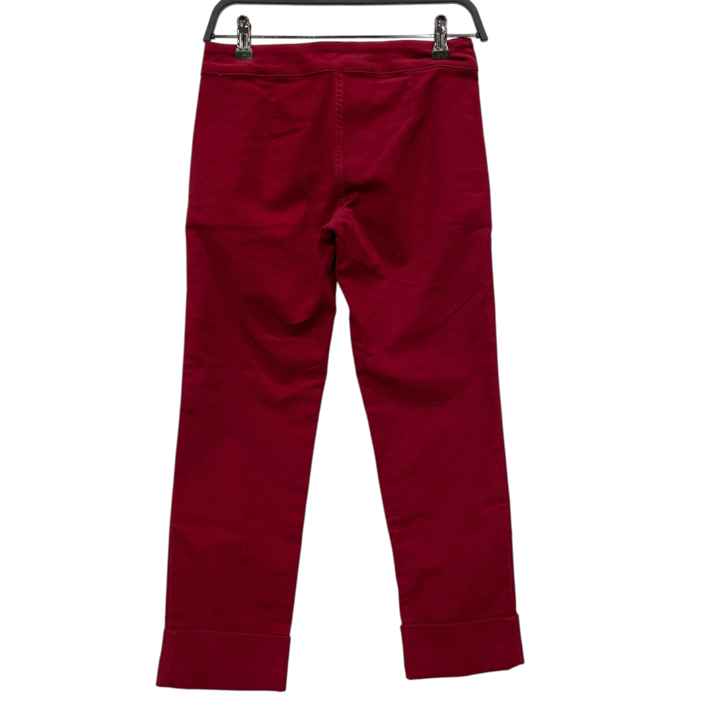 Alexander McQueen/Bottoms/38/Cotton/RED/ view 2