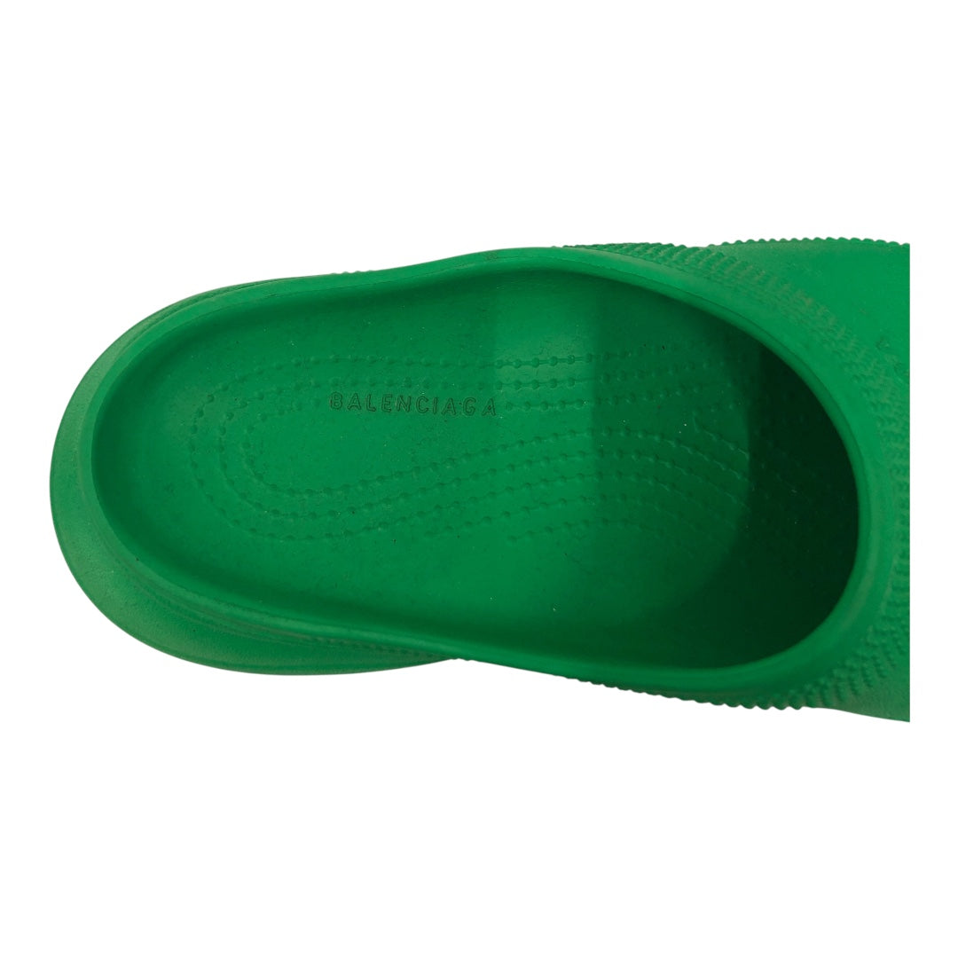 BALENCIAGA/Sandals/EU 42/GRN/Pool Slide Crocs view 3