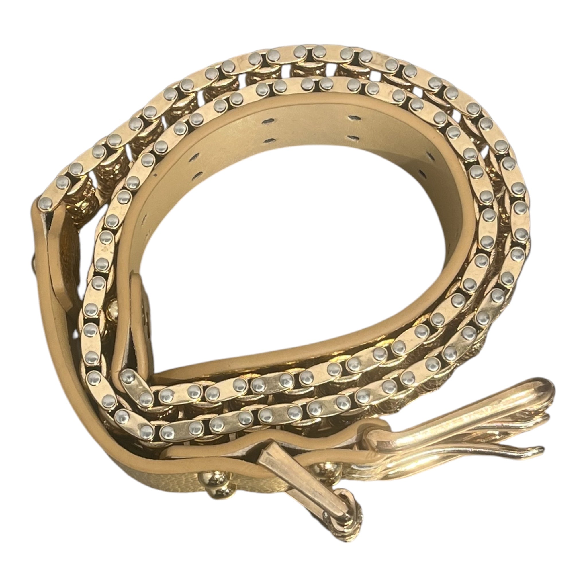STOLEN ARTS/Belt/GLD/M's/SKULL BUCKLES ALL OVER view 2