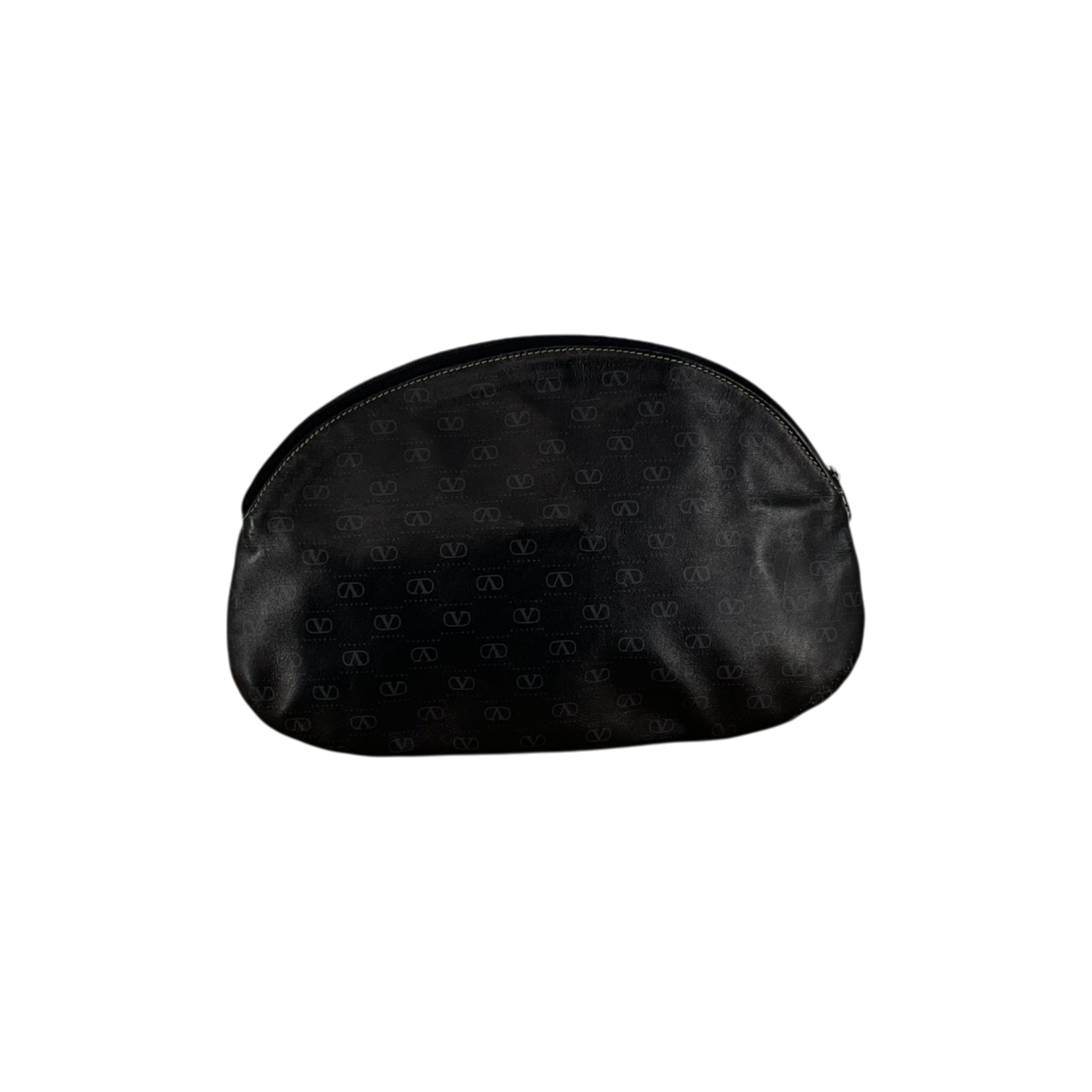 VALENTINO/Pouch/FREE/Monogram/Leather/BLK/GREY LOGO MONOGRAM view 2