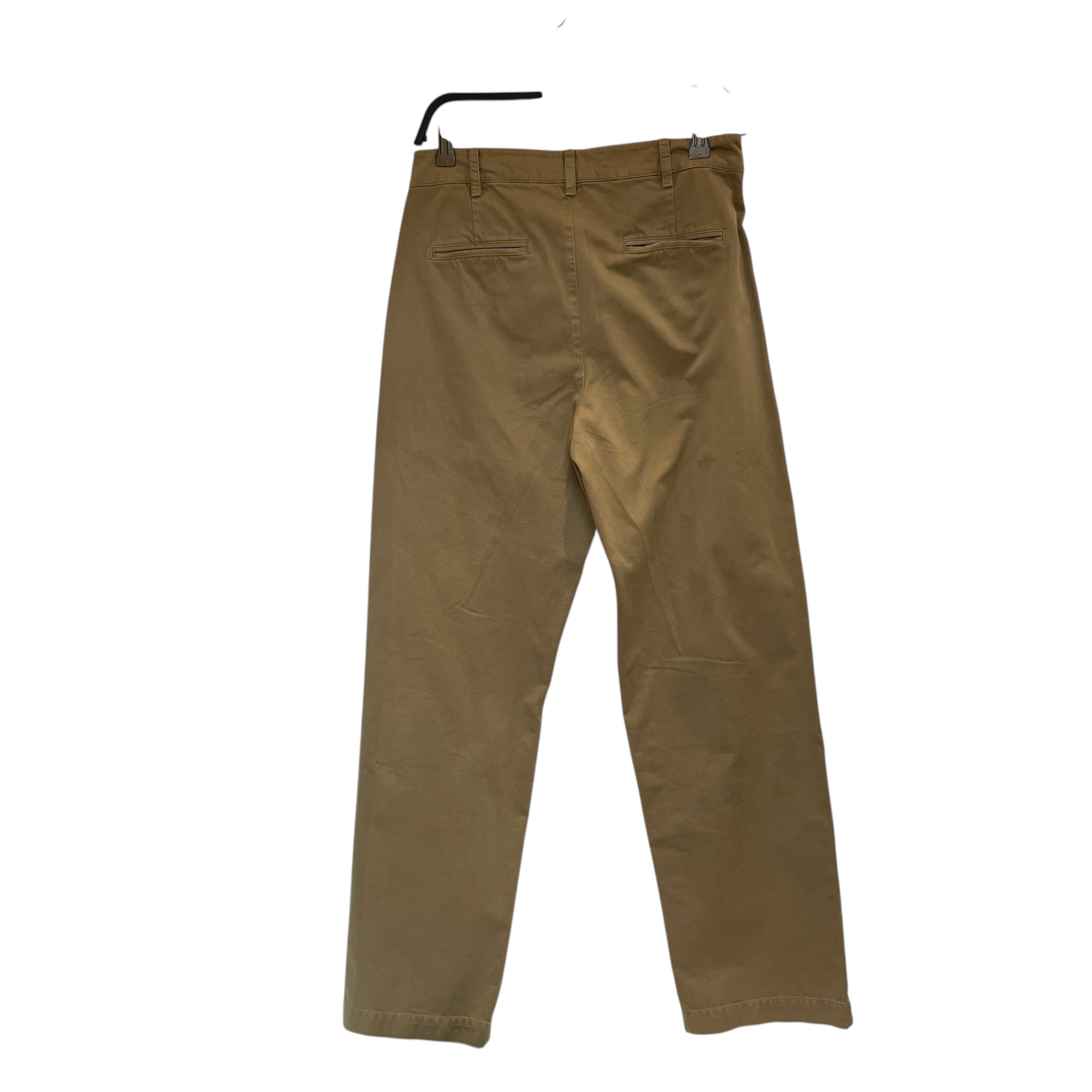 Palm Angels/Pants/44/Cotton/KHK/LOGO ON LEFT THIGH view 2