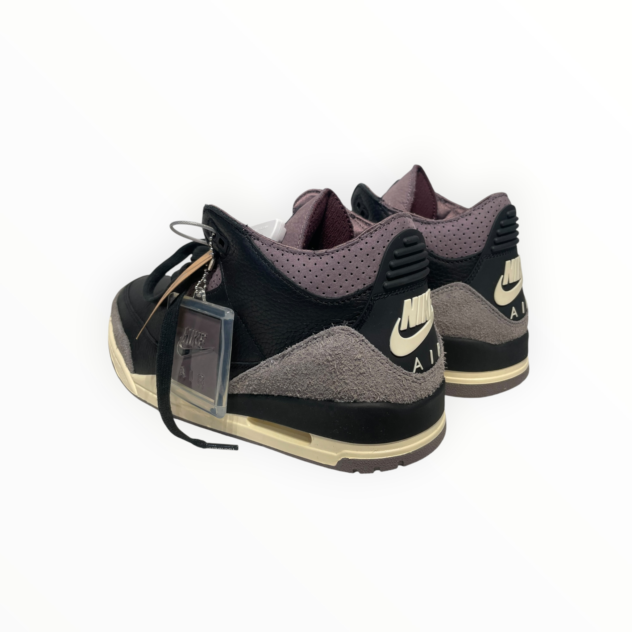 A MA MANIERE/Low-Sneakers/US 13/Leather/BLK/Jordan 3's view 2
