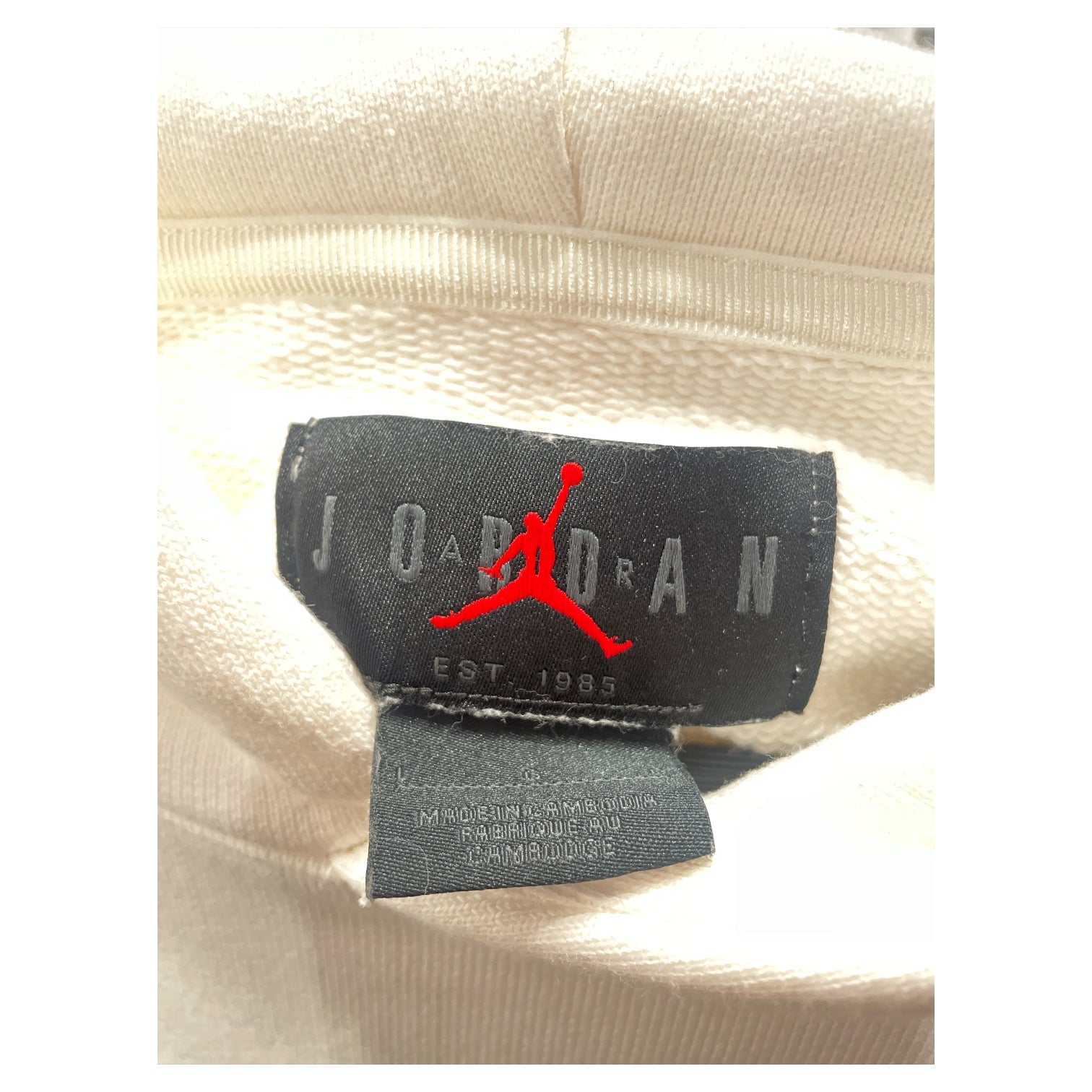 JORDAN BRAND/CACTUS JACK/Hoodie/L/Cotton/WHT/Opium Hoodie view 3