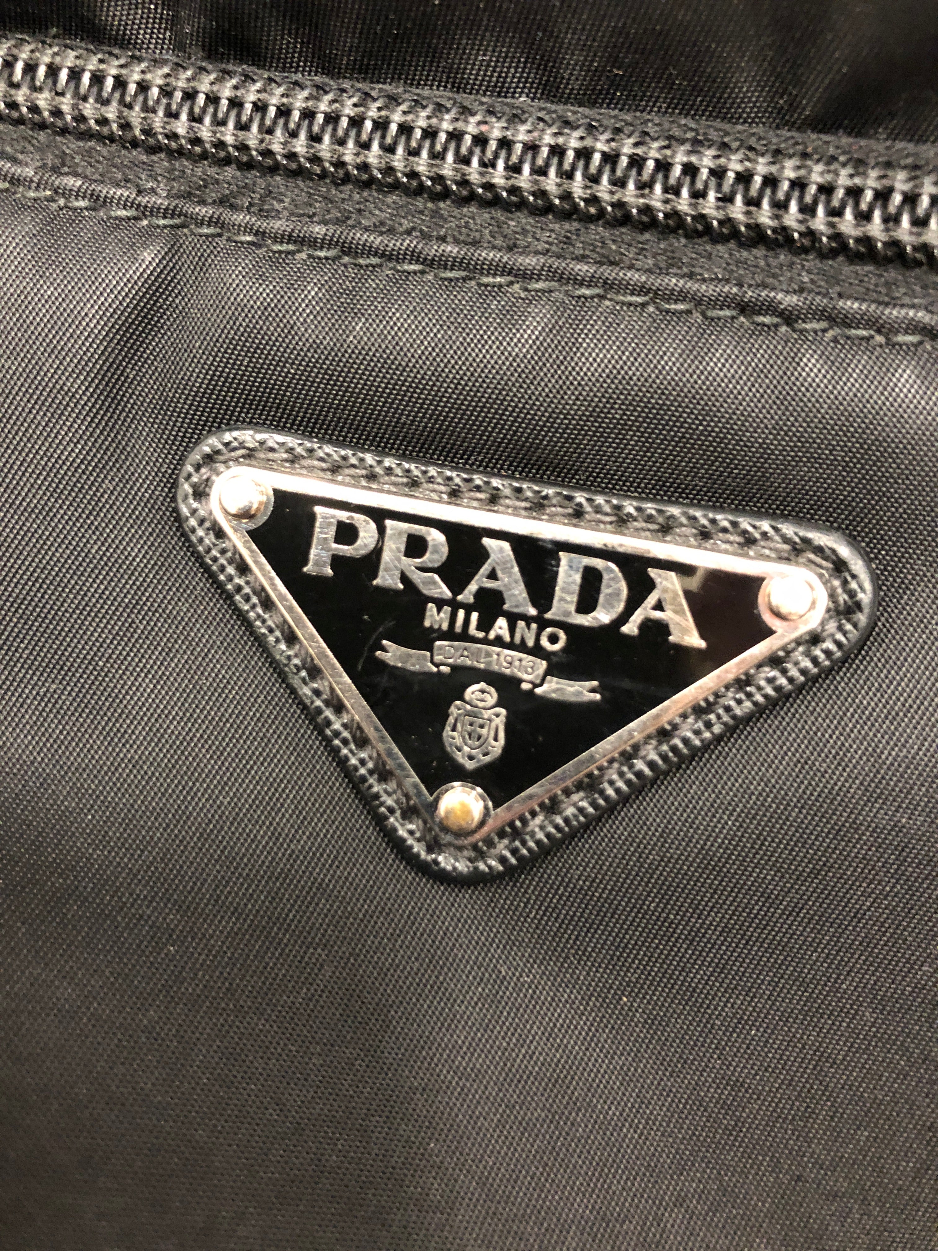 PRADA/Bag/Nylon/BLK/BUISINESS BAG view 4