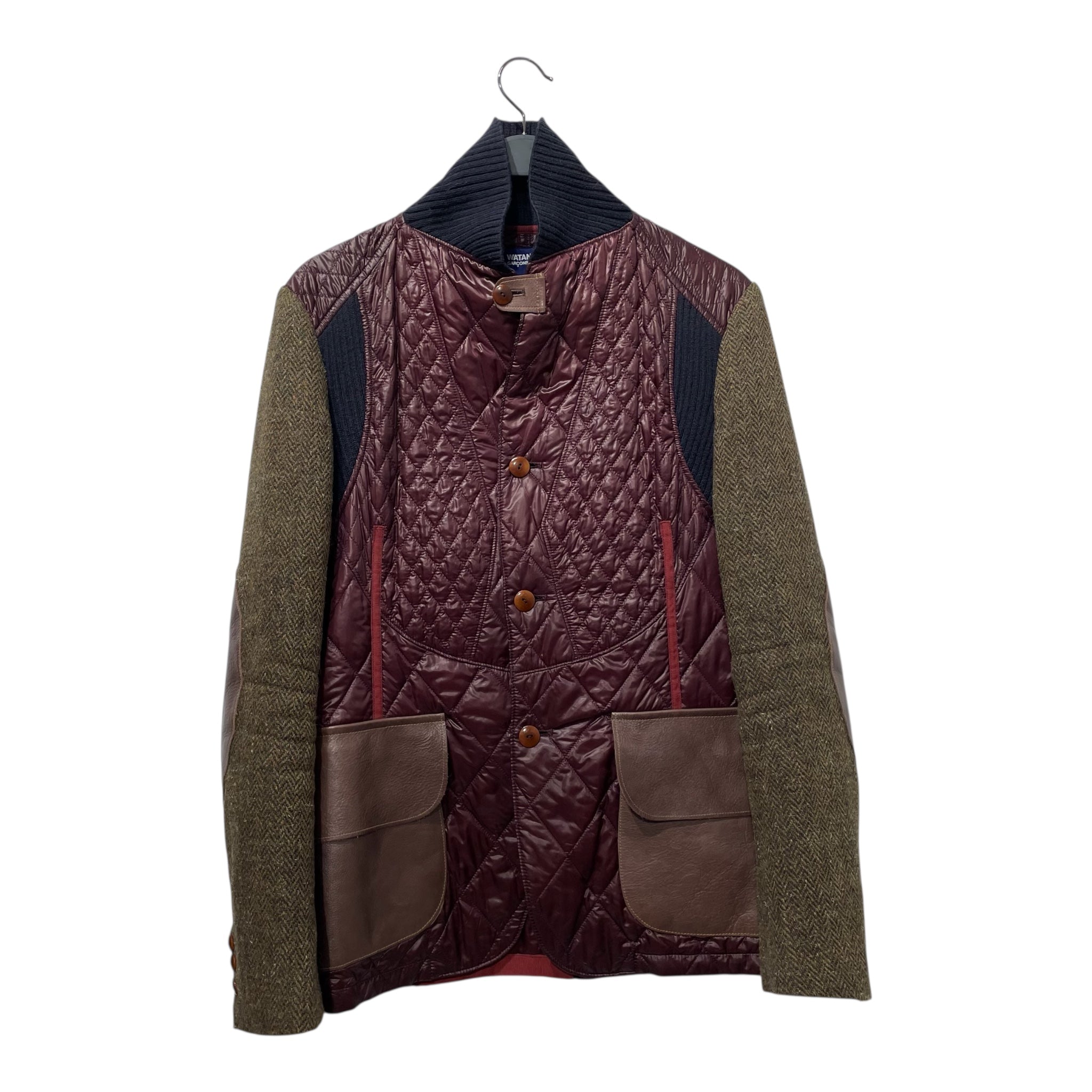 JUNYA WATANABE COMME des GARCONS/Jacket/M/BRD/Tweed Stitch Patchwork Hunting view 1