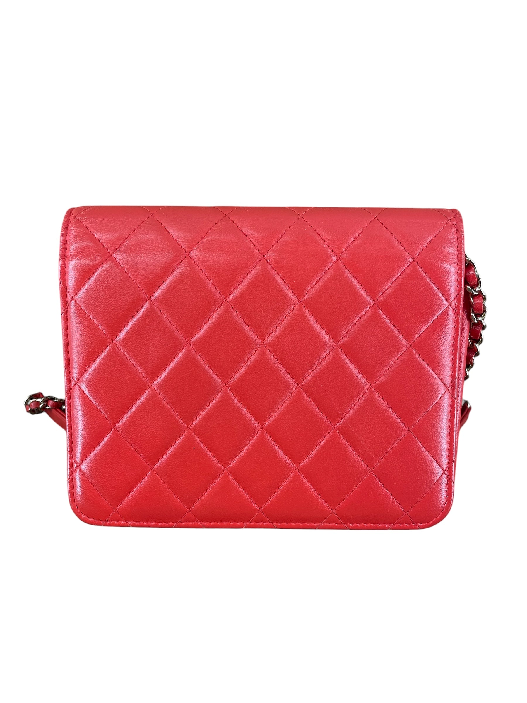 CHANEL/Cross Body Bag/Leather/ORN/2456736  Gld Hrdwre tiny c frt view 2