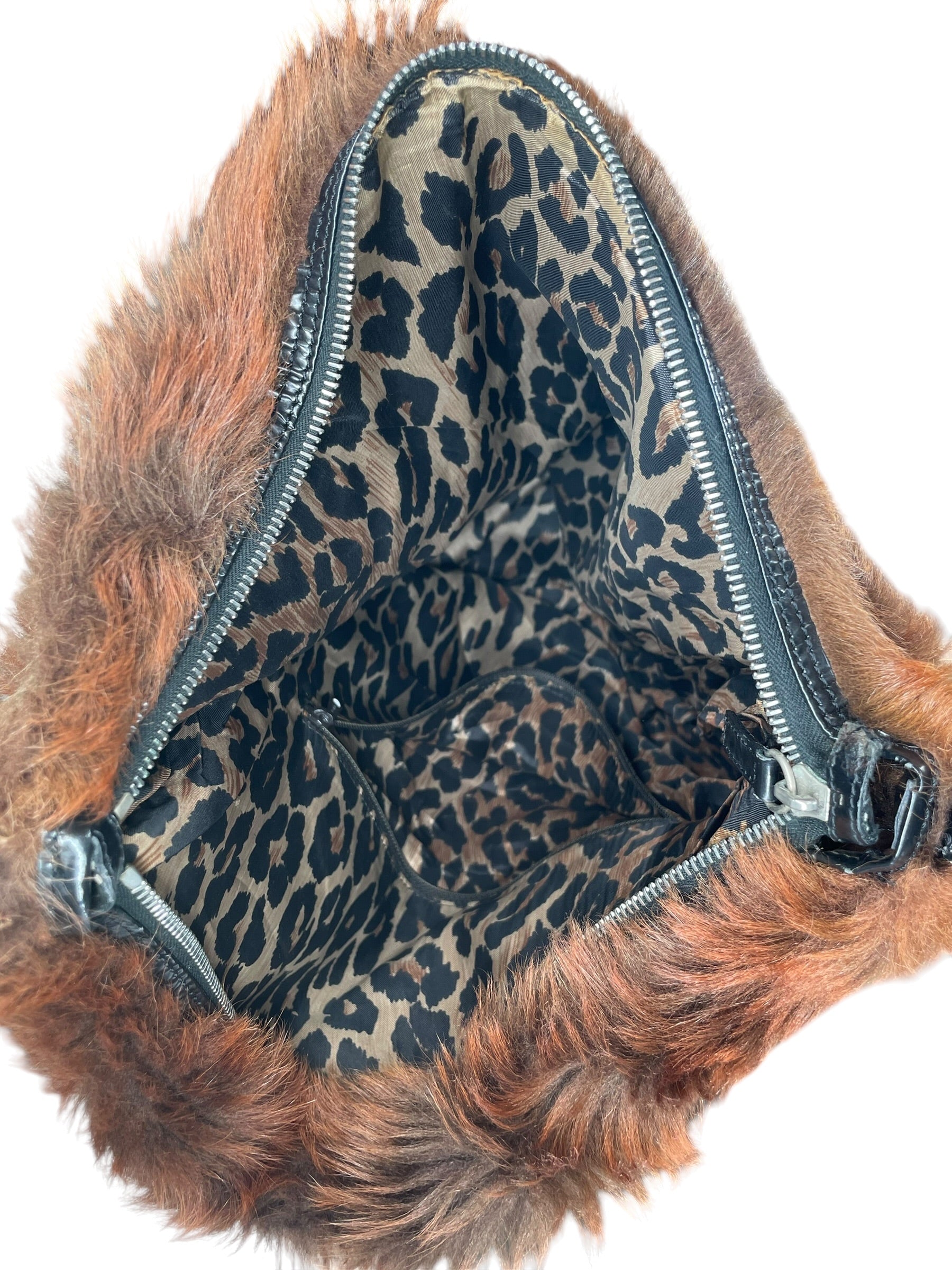 DOLCE&GABBANA/Tote Bag/Fur/BRW/BROWN FUR BOHO TOTE view 5