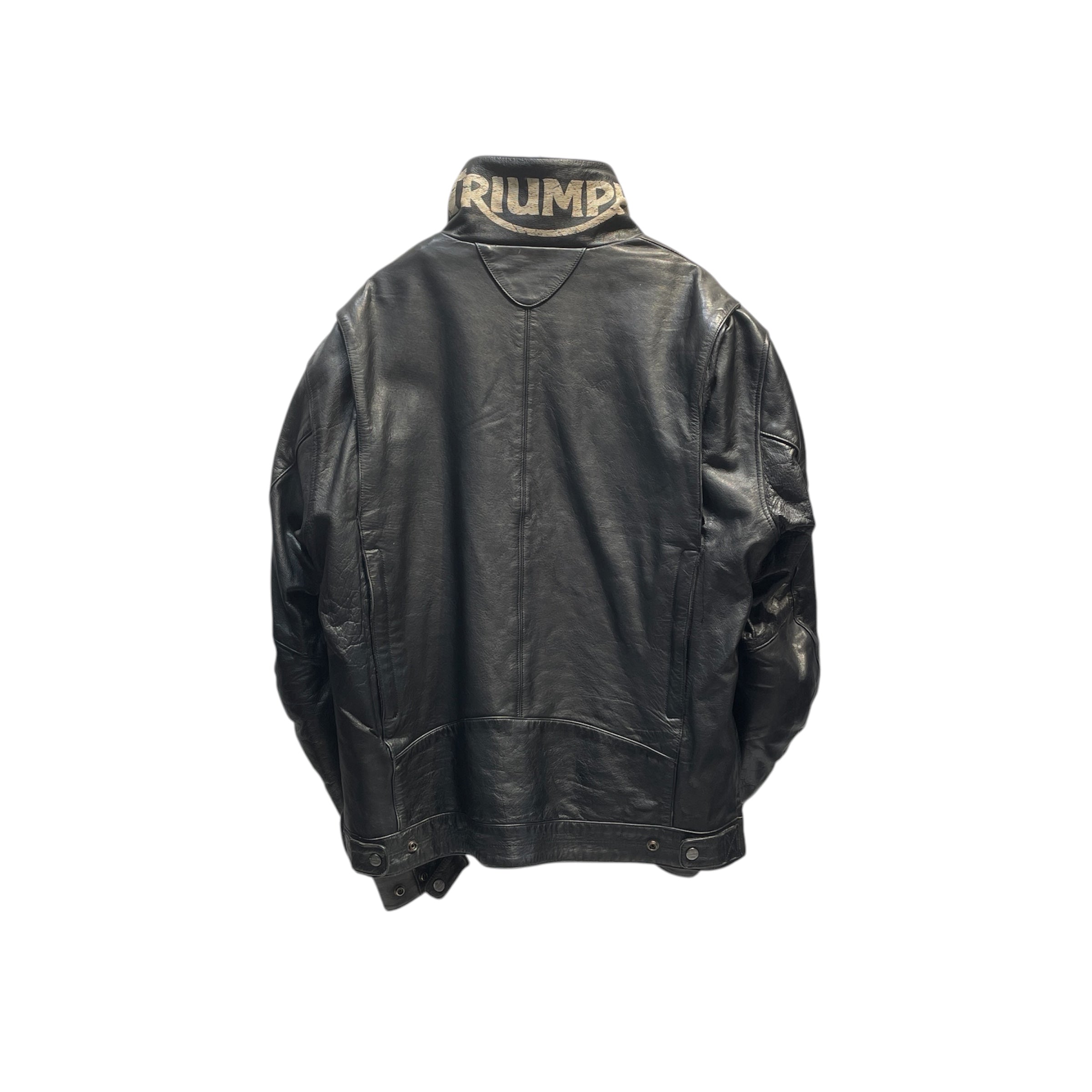 Triumph/Leather Jkt/L/Leather/BLK/ view 2