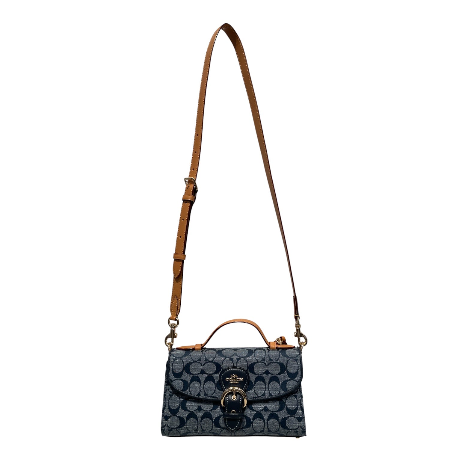 COACH/Cross Body Bag/All Over Print/Cotton/IDG/C ALLOVER KLEO TOP view 1