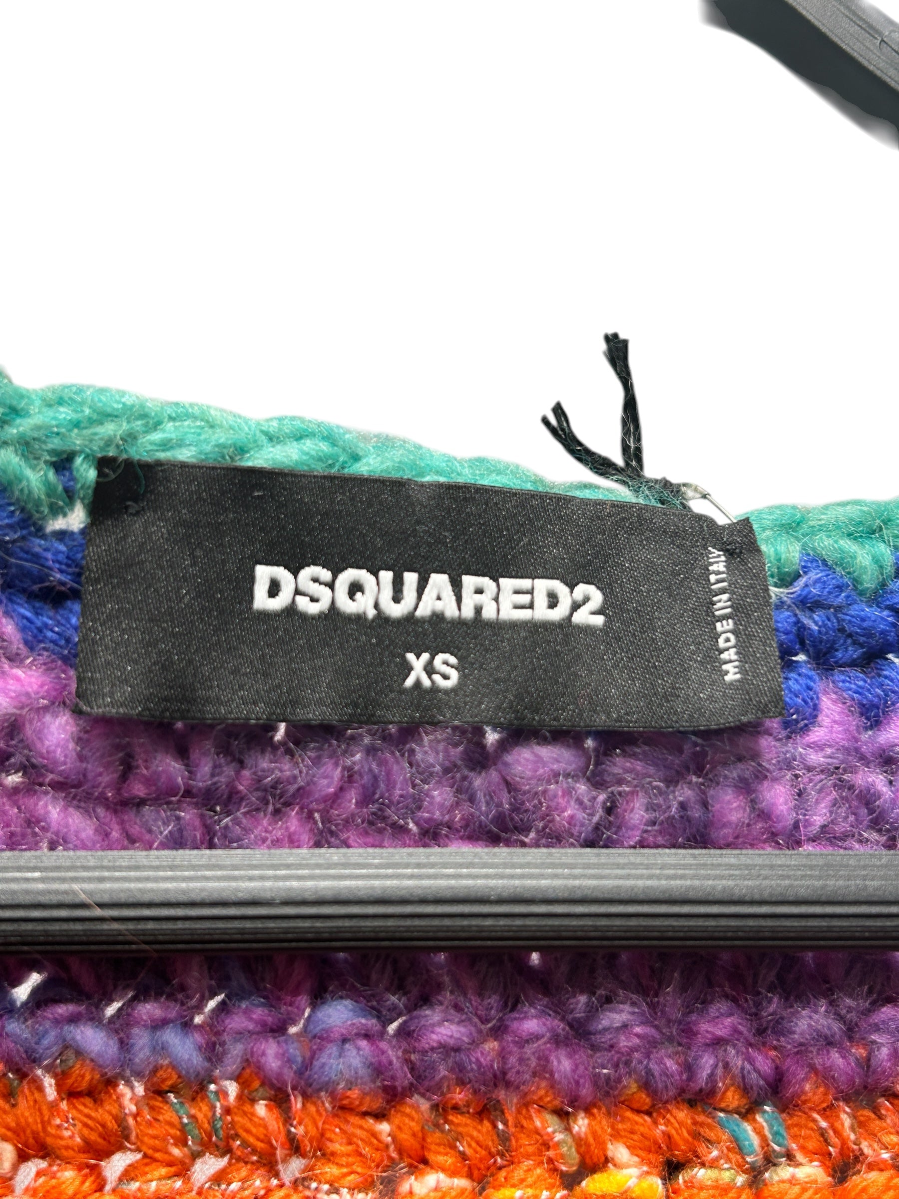 DSQUARED2/Knitted Vest/XS/Wool/MLT/ view 3