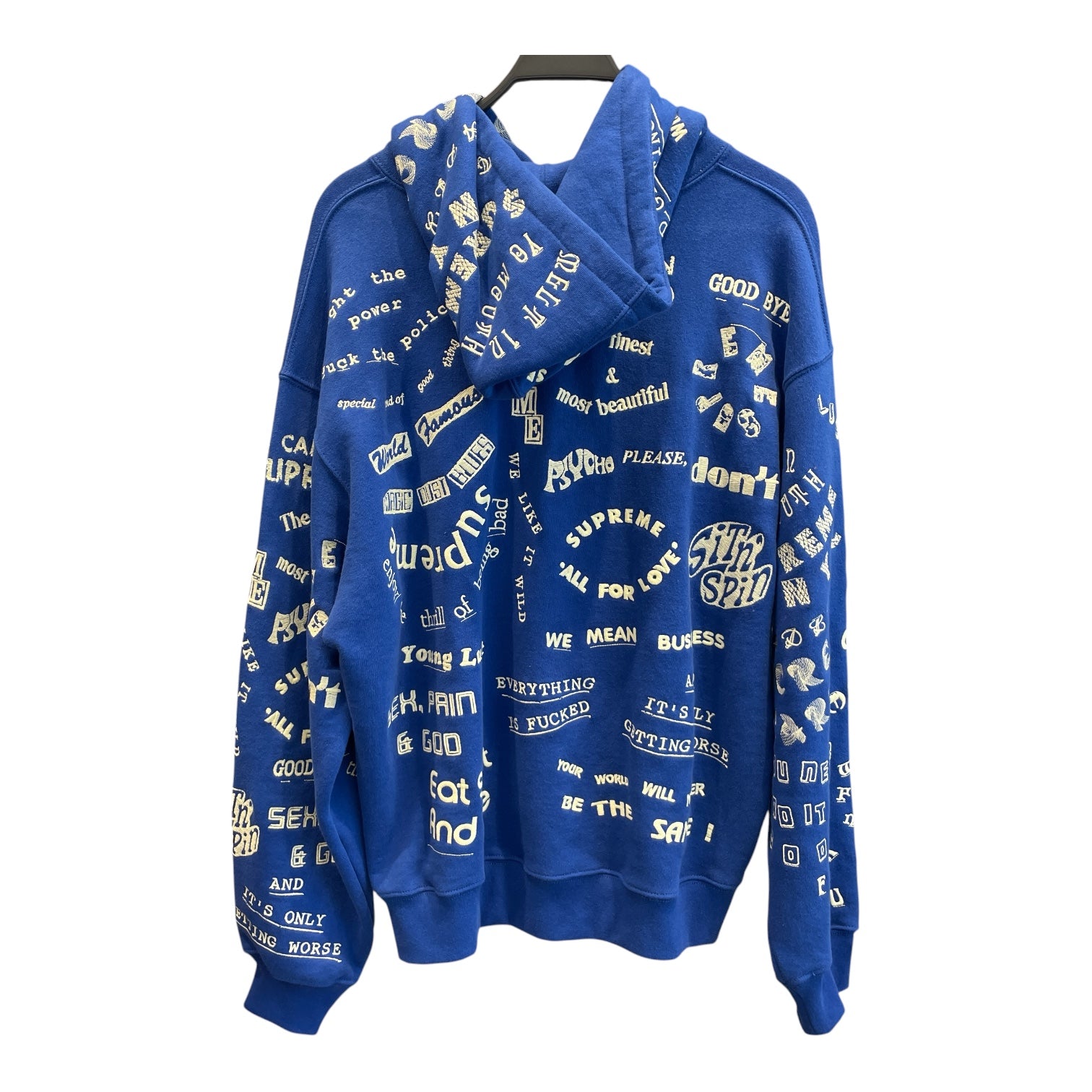 Supreme/Hoodie/L/Cotton/BLU/TOO DEADLY SUPREME HOODIE view 2