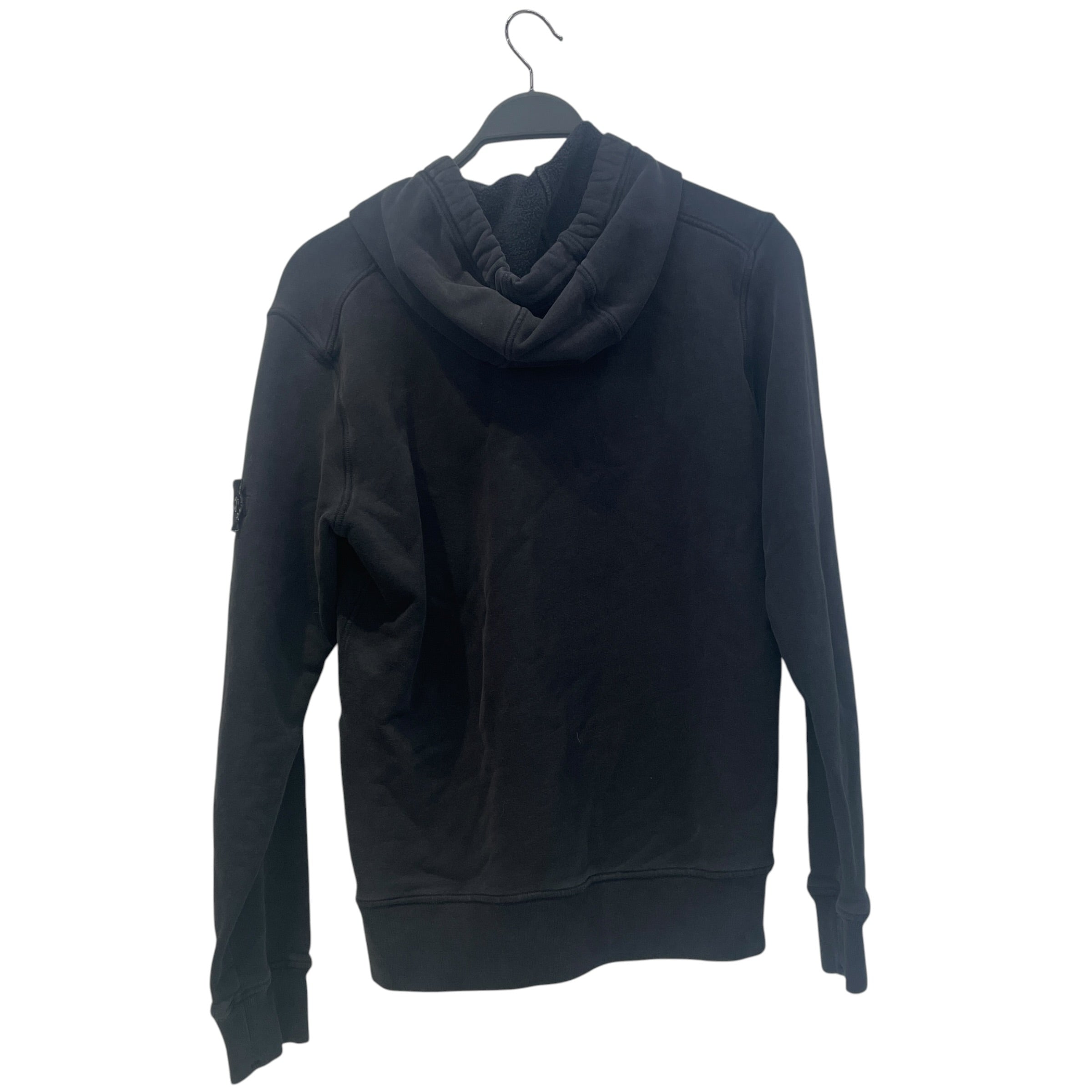 STONE ISLAND/Hoodie/S/Cotton/BLK/ view 2