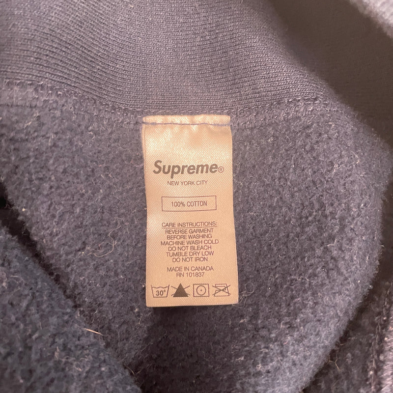 Supreme/Hoodie/L/Cotton/NVY/excellence