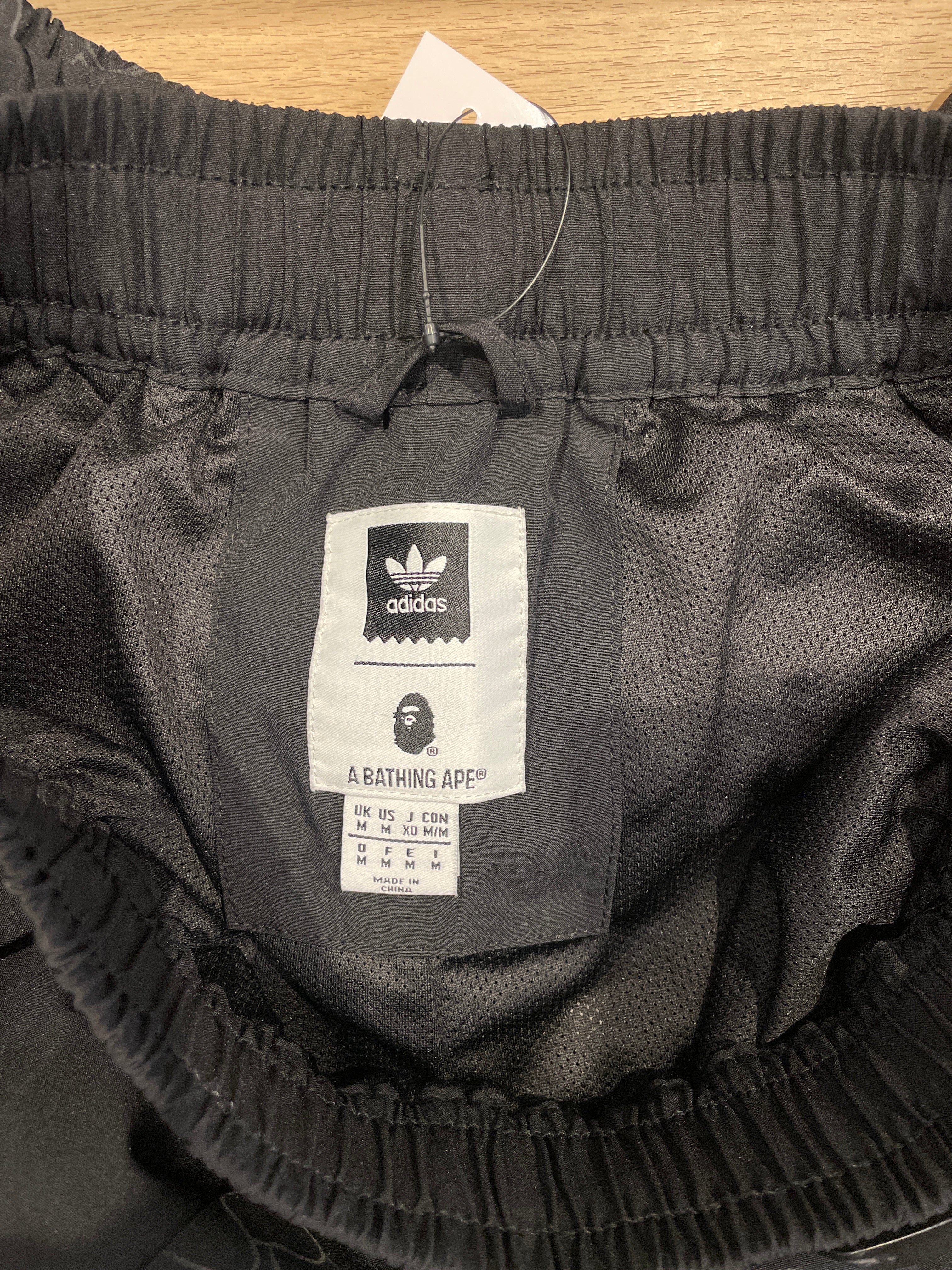 A BATHING APE/Pants/M/Polyester/BLK/Camouflage/ view 3