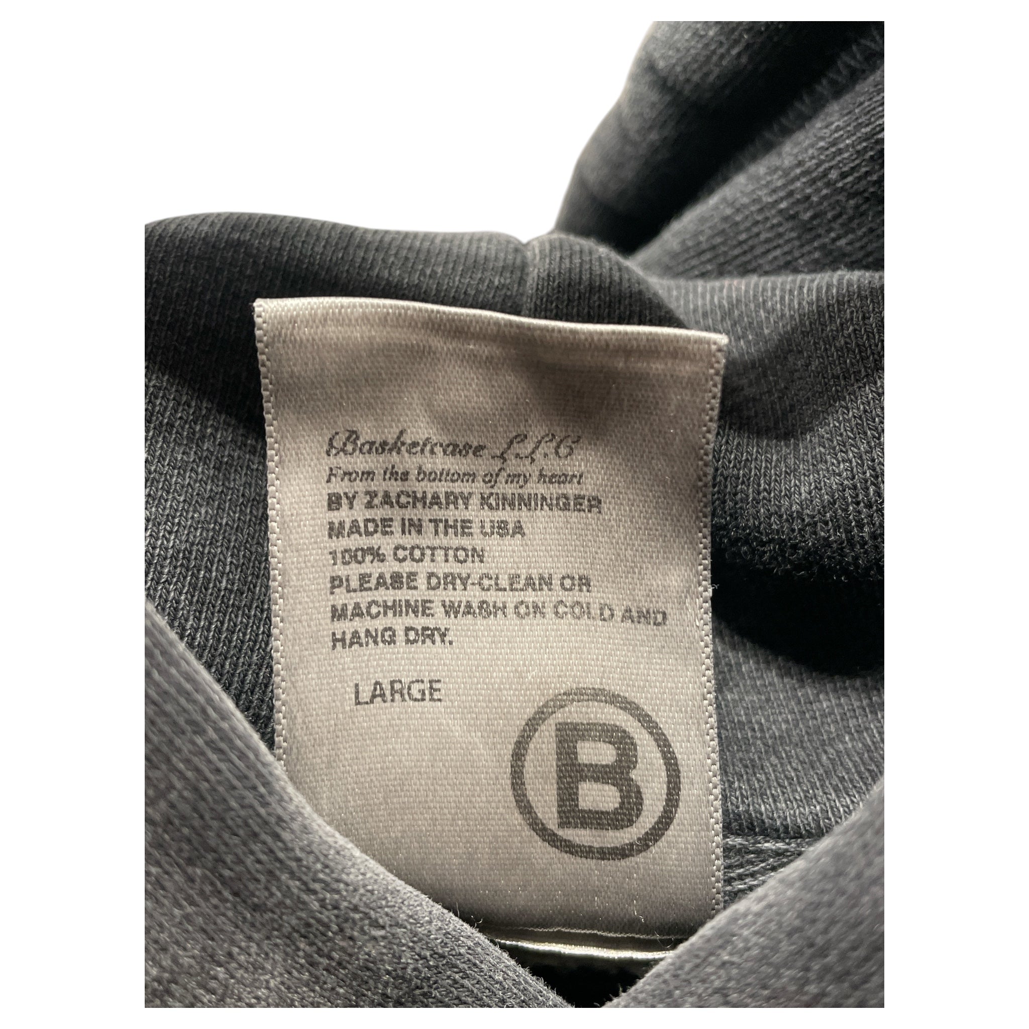 basketcase gallery/Hoodie/L/Cotton/BLK/I Love Rock Hoodie view 4