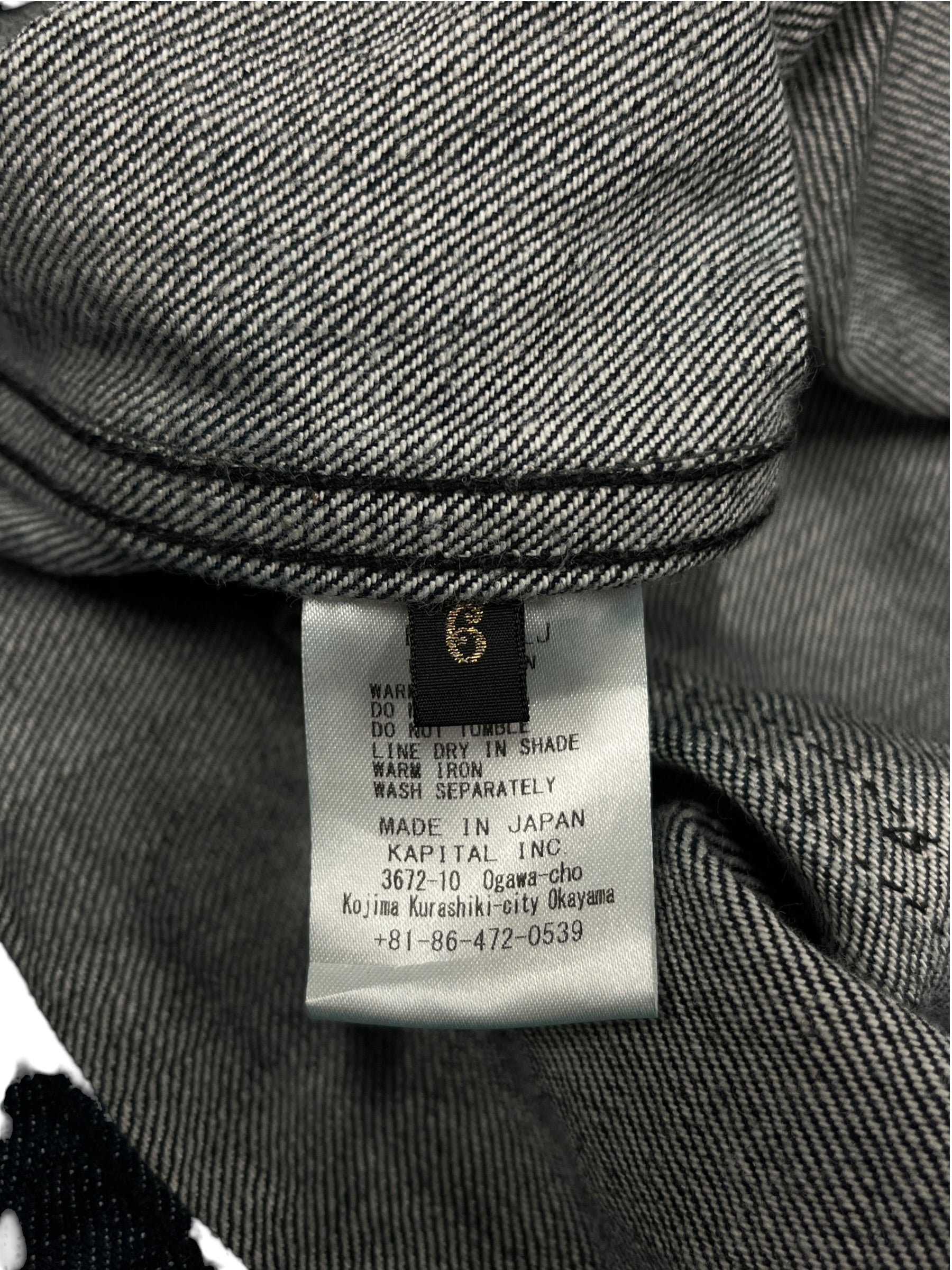 KAPITAL/Denim Jkt/6/Denim/BLU/CENTURY DENIM view 4