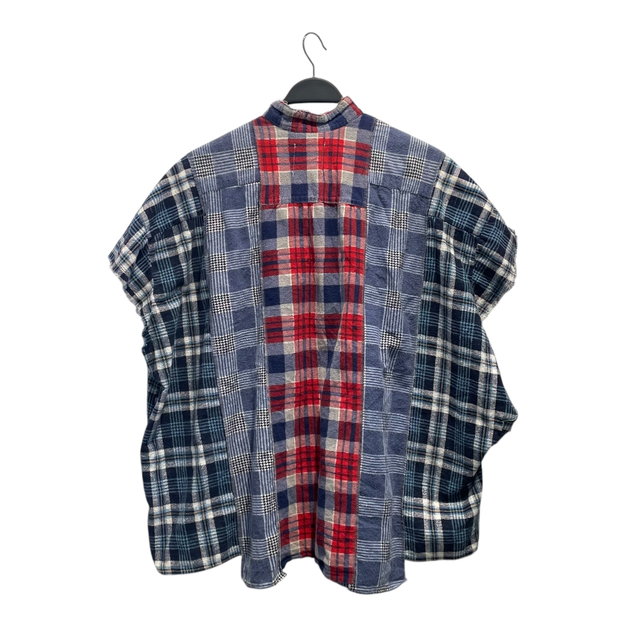 TAKAHIROMIYASHITA TheSoloist./Flannel Shirt/M/Wool/MLT/Plaid/Sleeveless Patchwork Flannel view 2