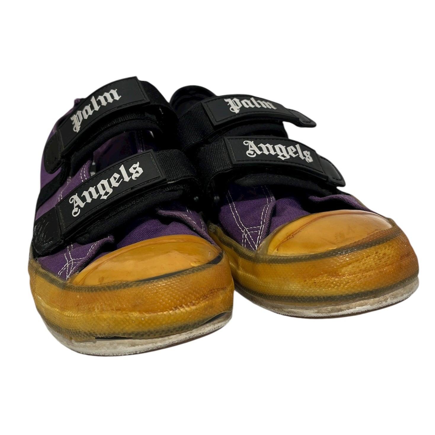 Palm Angels/Low-Sneakers/US 12/Cotton/PPL/Velcro Straps view 1