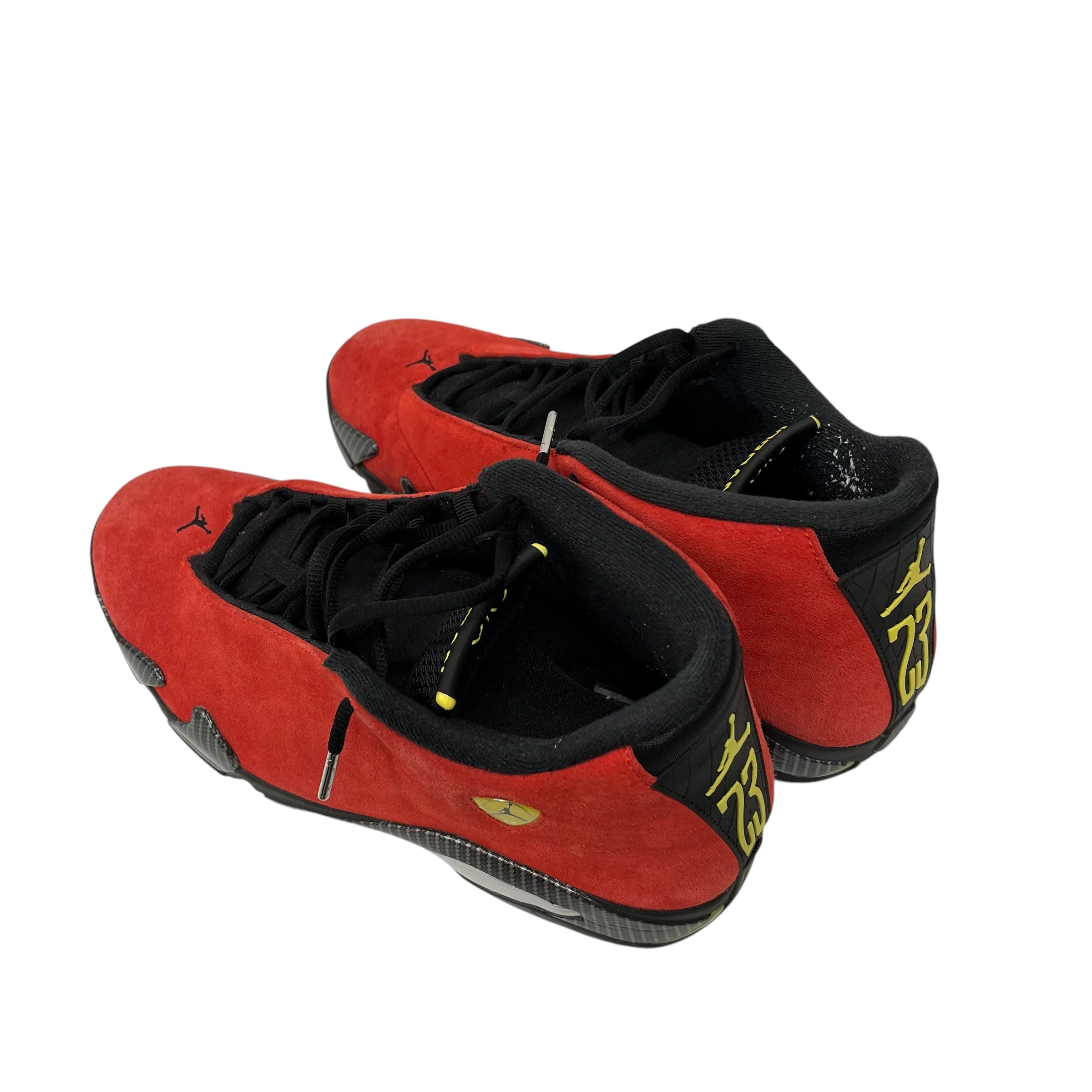NIKE/AIR JORDAN 14/Hi-Sneakers/US 12/Suede/RED/IF5015-600 view 2