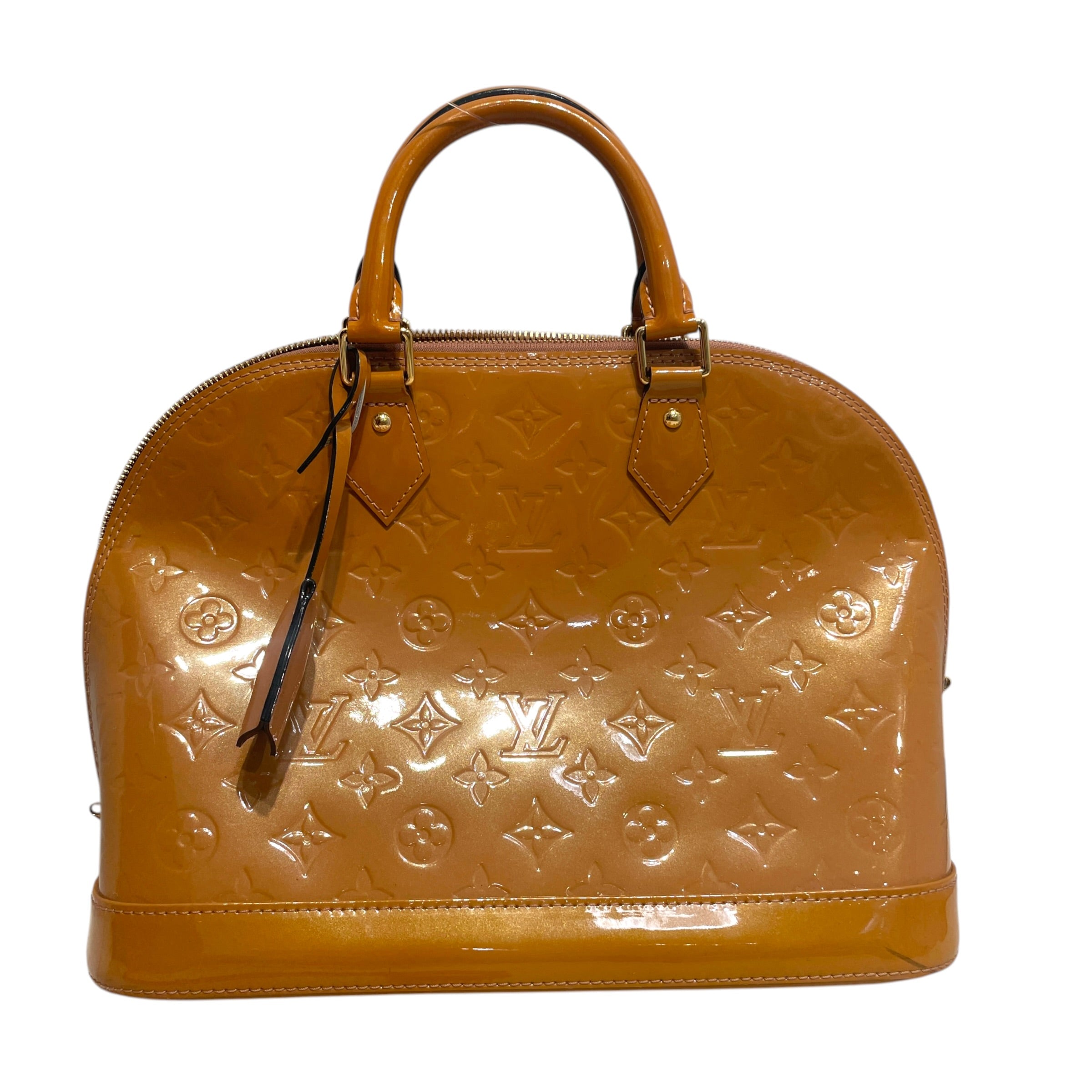 LOUIS VUITTON/Hand Bag/Monogram/Leather/CML/Monogram Vernis Alma PM Bag view 1