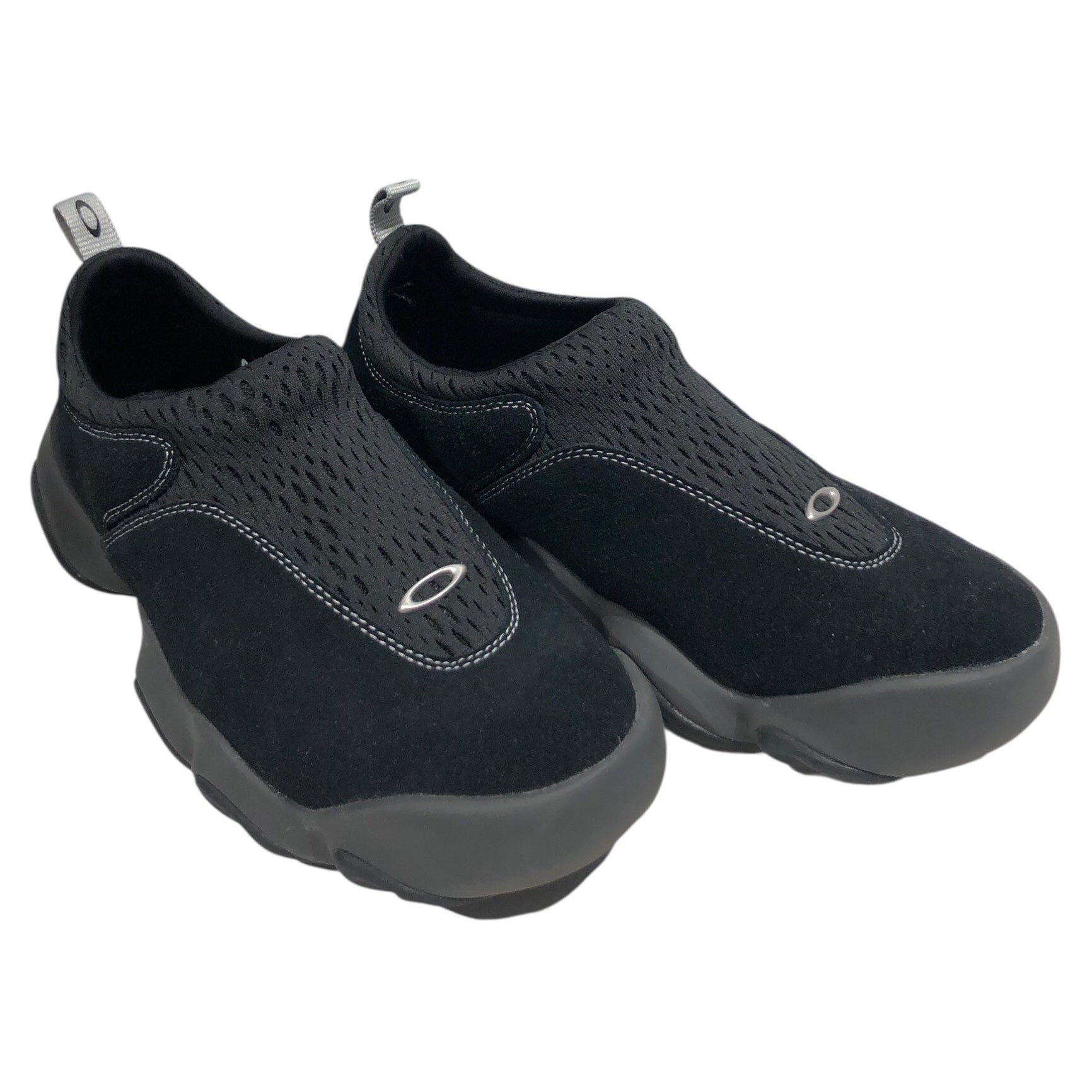 Oakley Factory Team/Low-Sneakers/US 9.5/Cotton/BLK/suede mesh mule view 1
