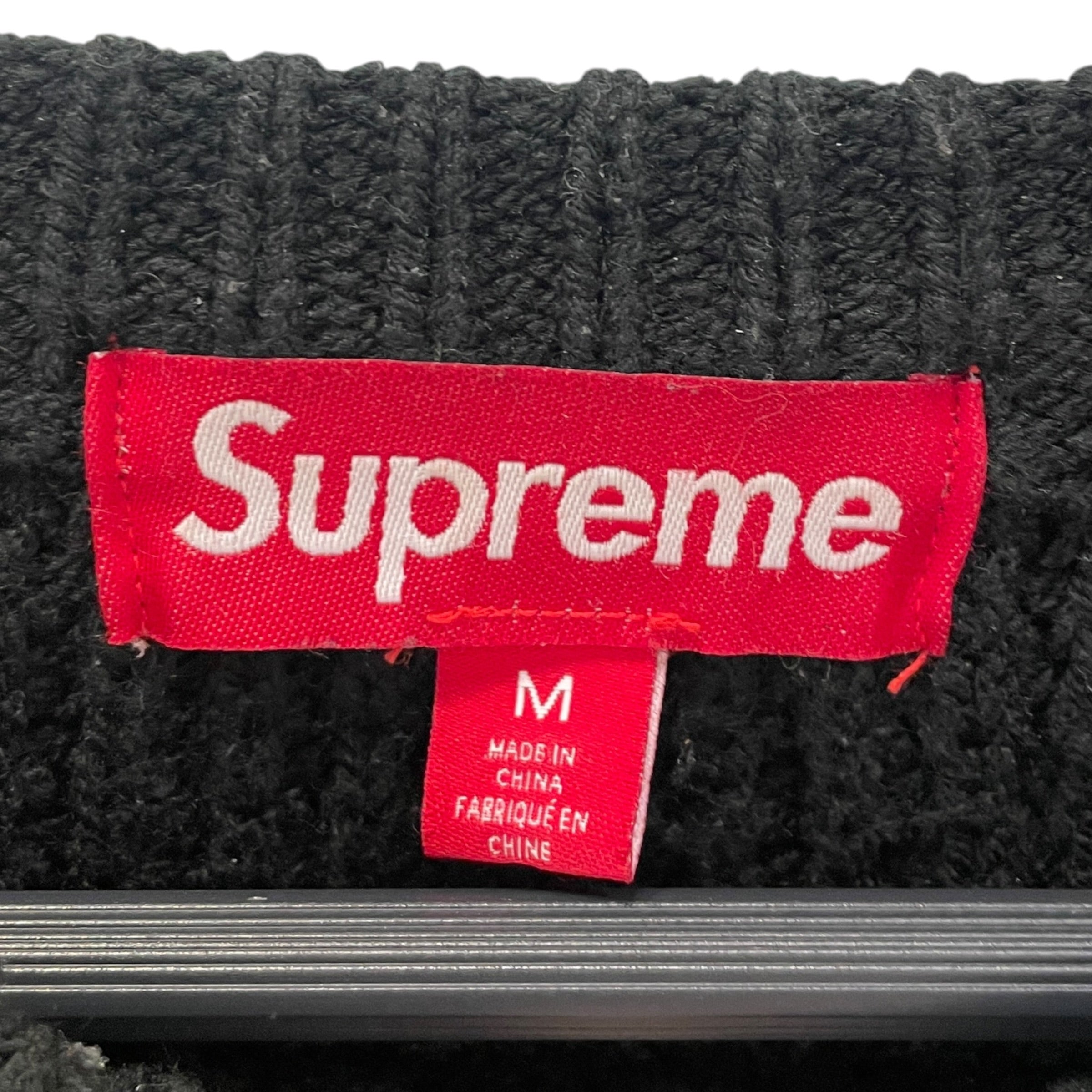 Supreme/Sweater/M/Cotton/BLK/Small Box Waffle view 3