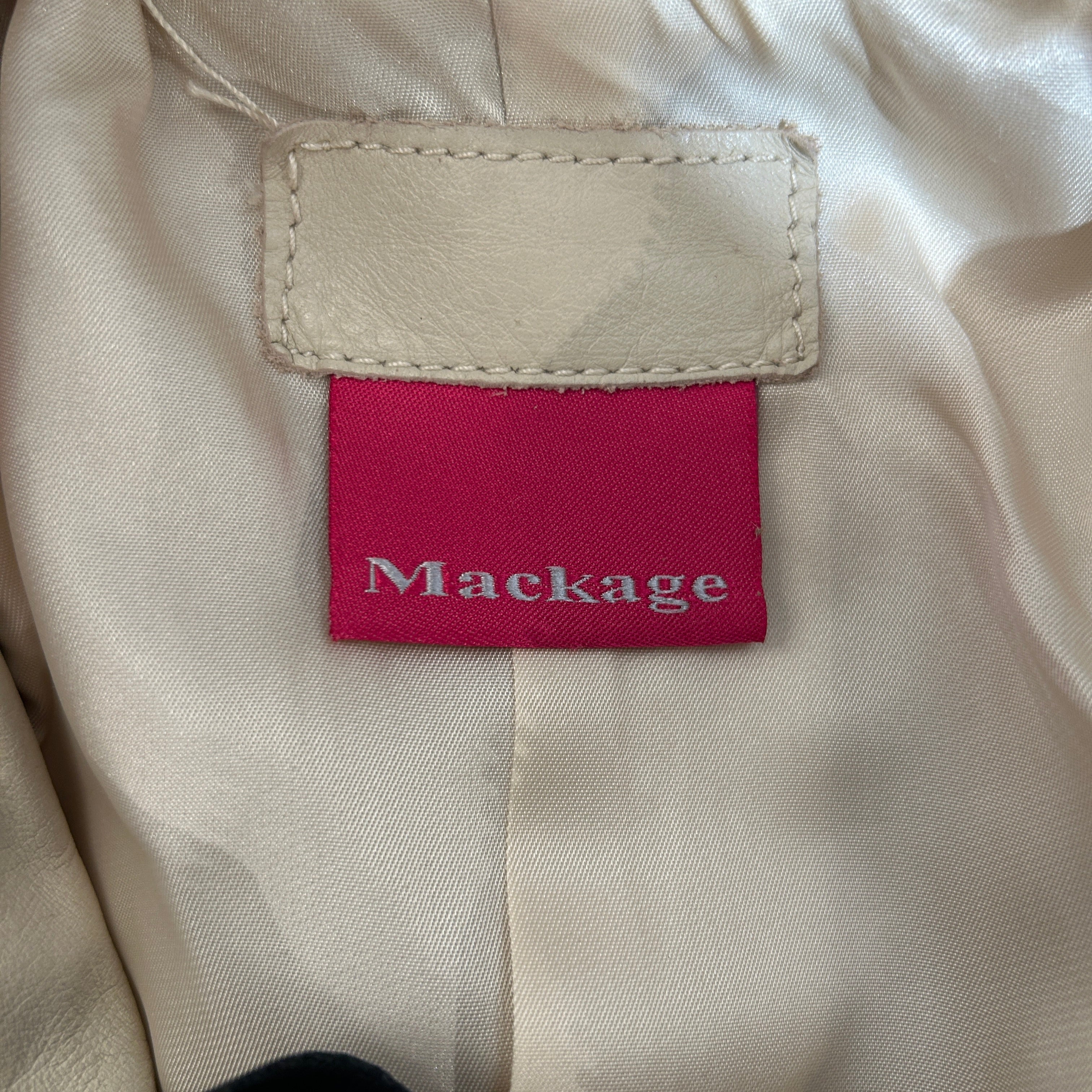MACKAGE/Leather Jkt/XS/Leather/CRM/ view 3