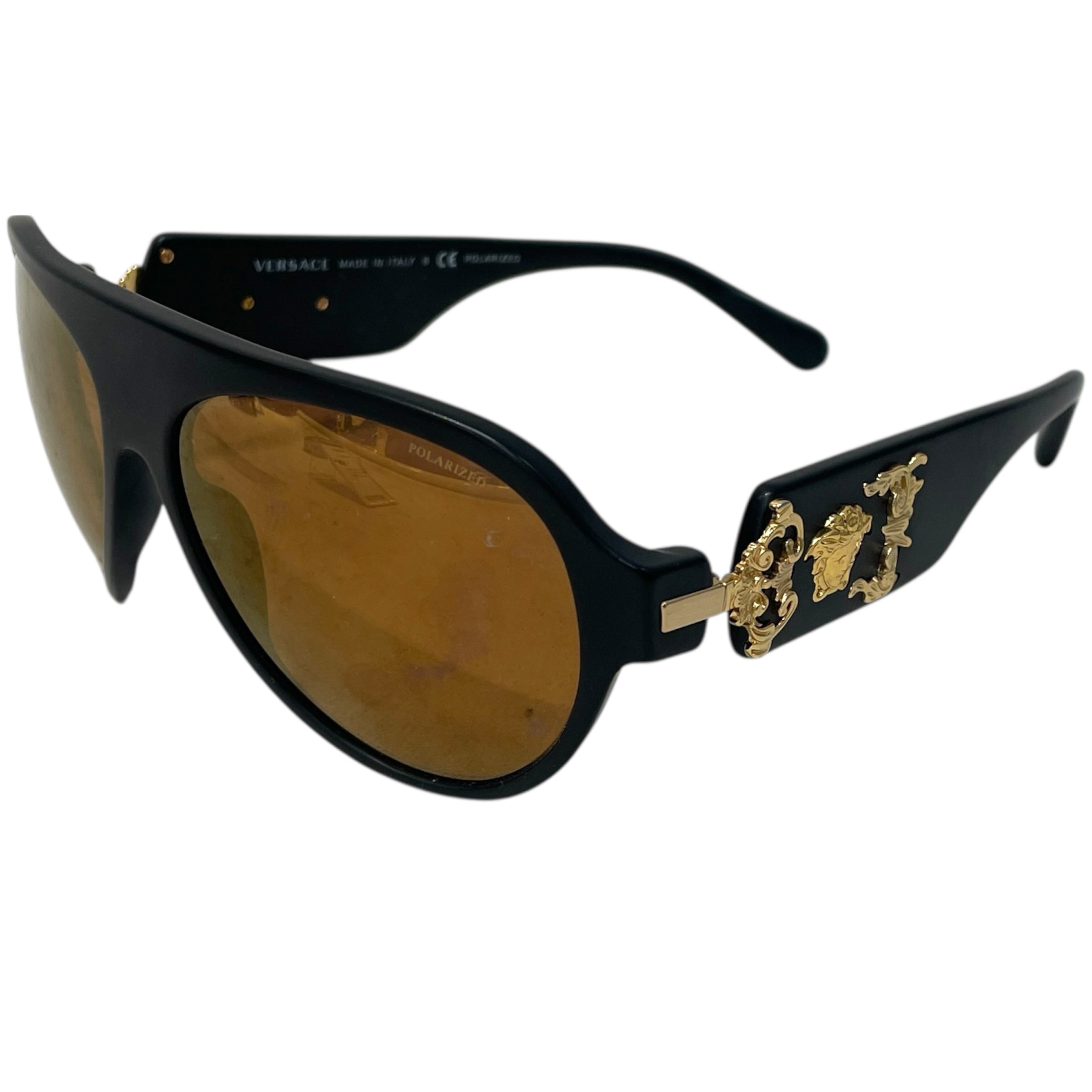 VERSACE/Sunglasses/Celluloid/BLK/Rock Icon Medusa 4323 view 2