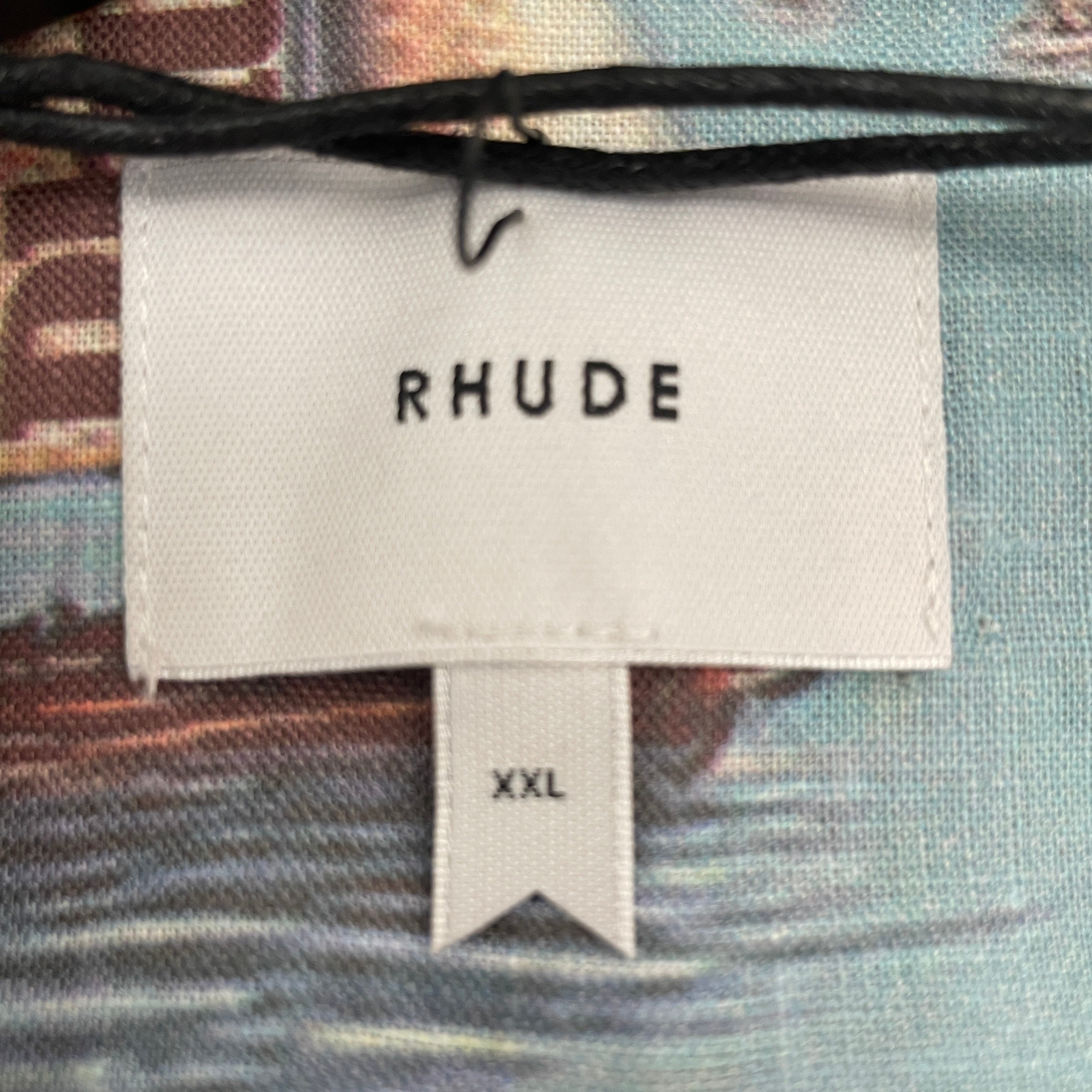 RHUDE/Hawaiian Shirt/XXL/Cotton/MLT/All Over Print/ view 3