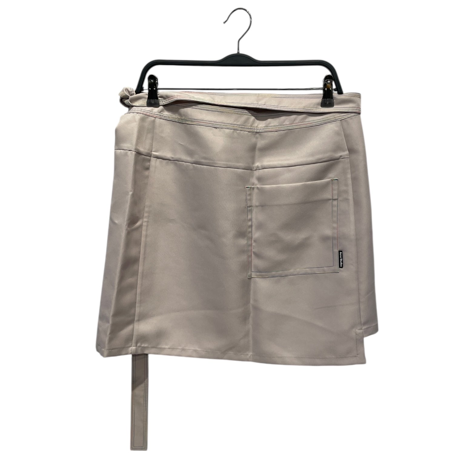 Acne Studios/Skirt/M/Polyester/BEG/RAINBOW STITCHING SKIRT view 2