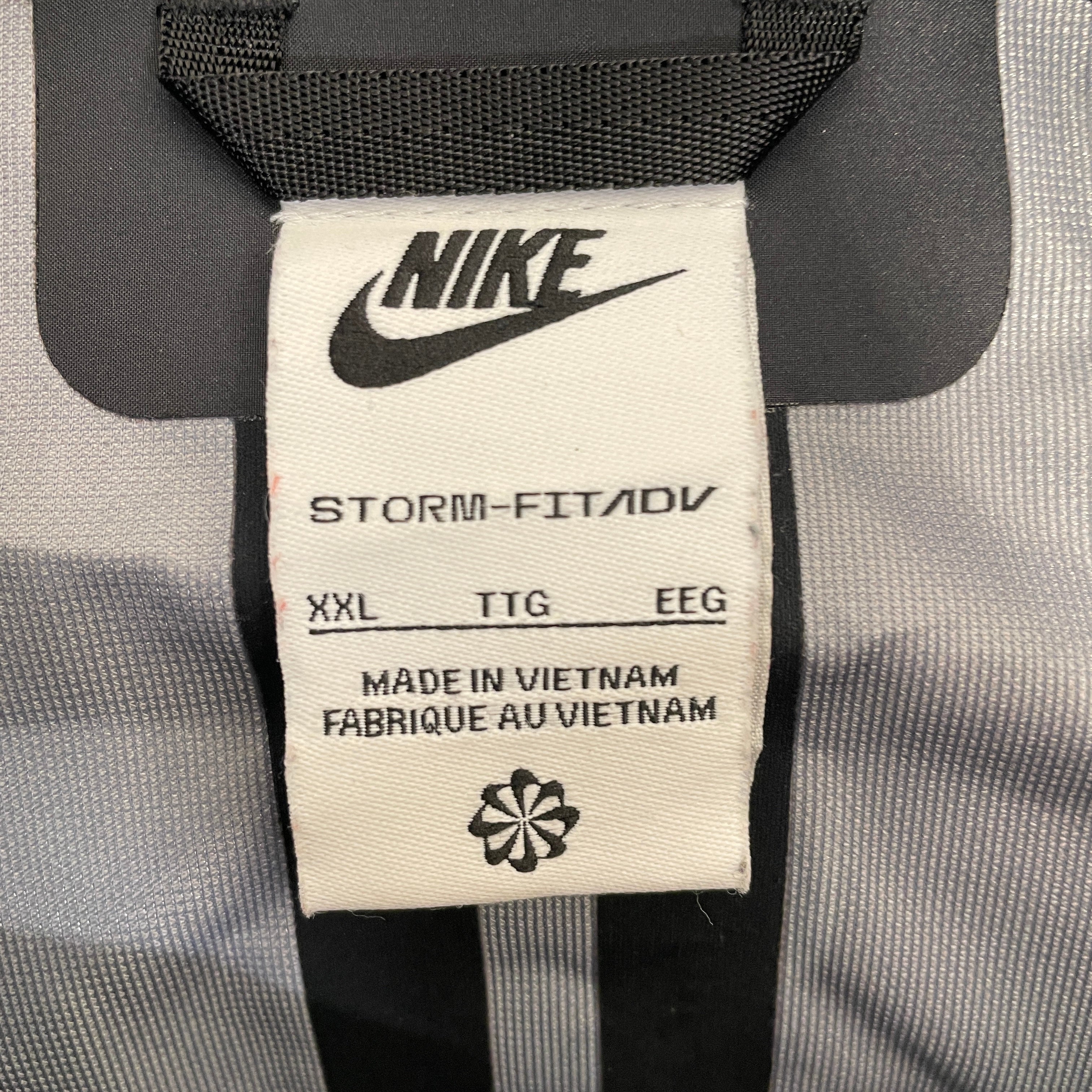 NIKE/Windbreaker/XXL/Nylon/BLK/storm fit adv view 3