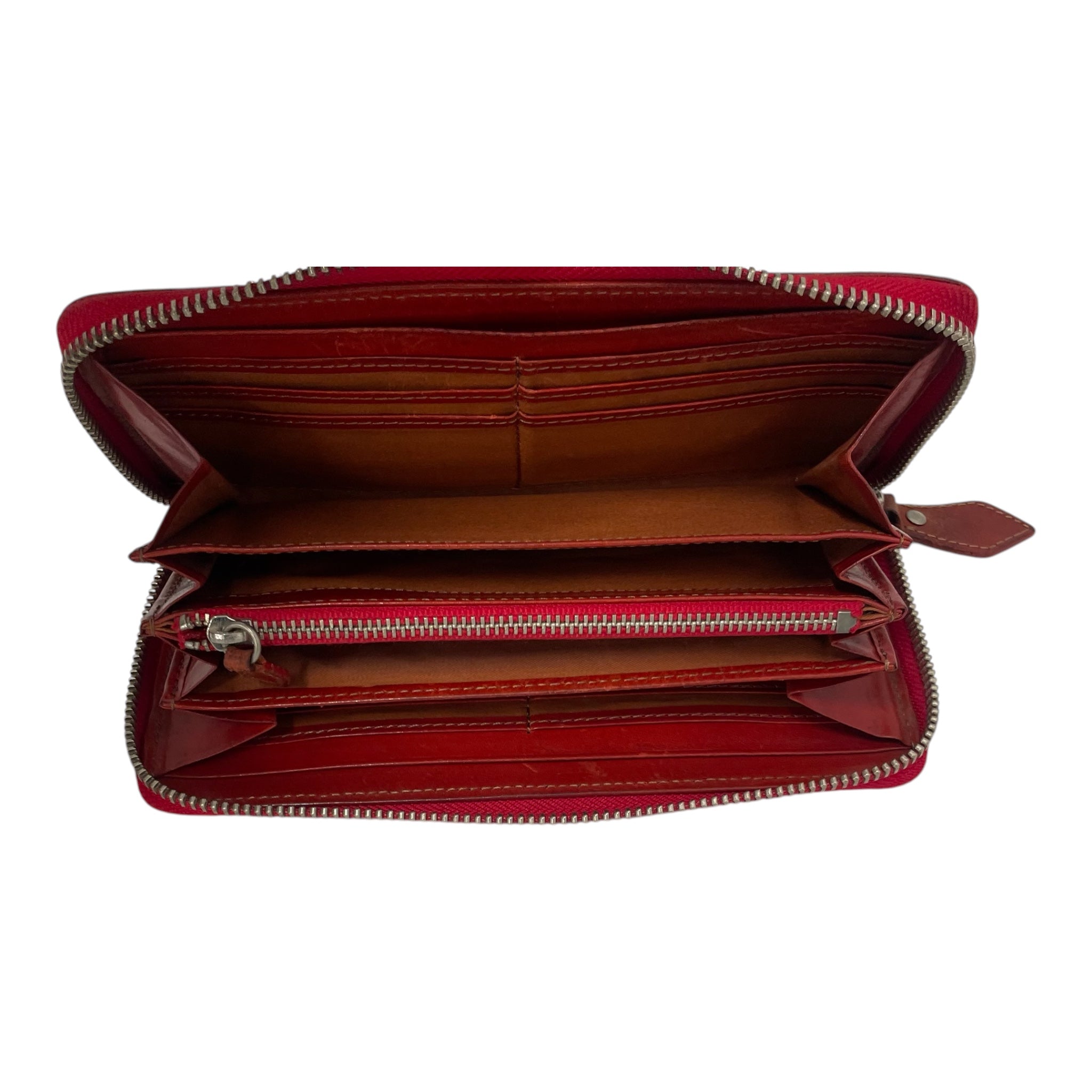 Vivienne Westwood/Wallet/Leather/RED/M's/Vivi Stamped view 3