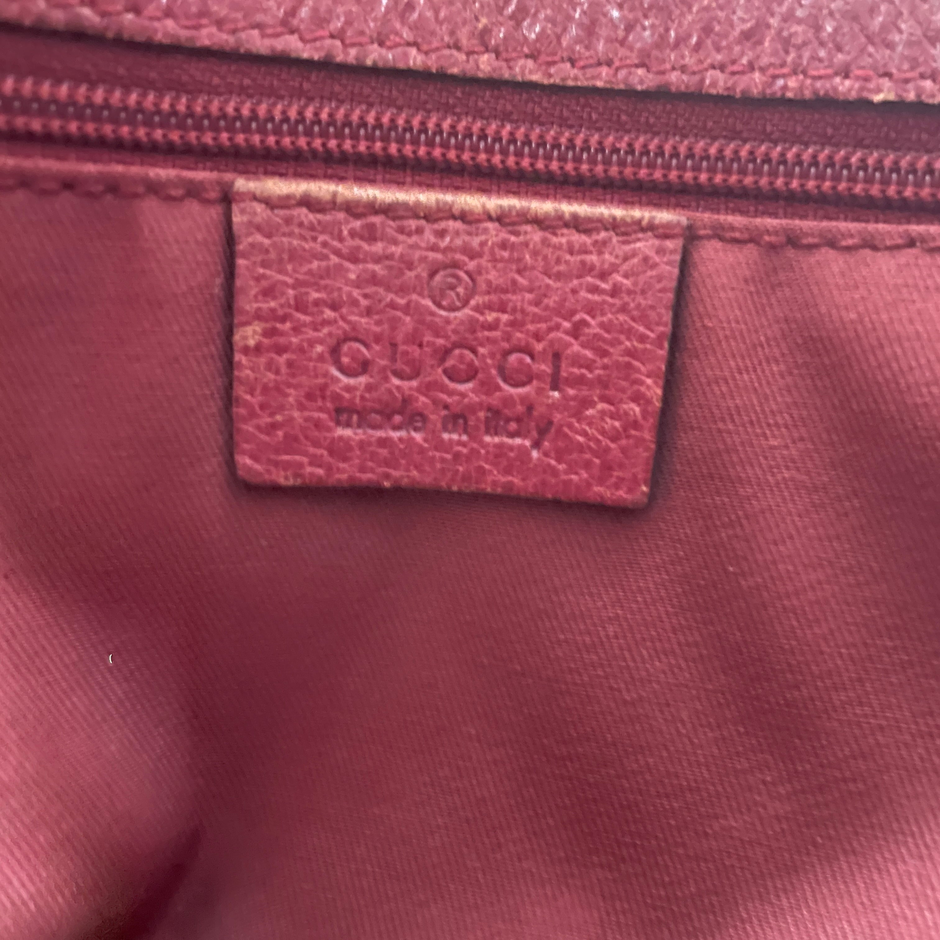 GUCCI/Tote Bag/Monogram/Cotton/BEG/64TYDX/RED TRIM ECLPISE TOTE view 5