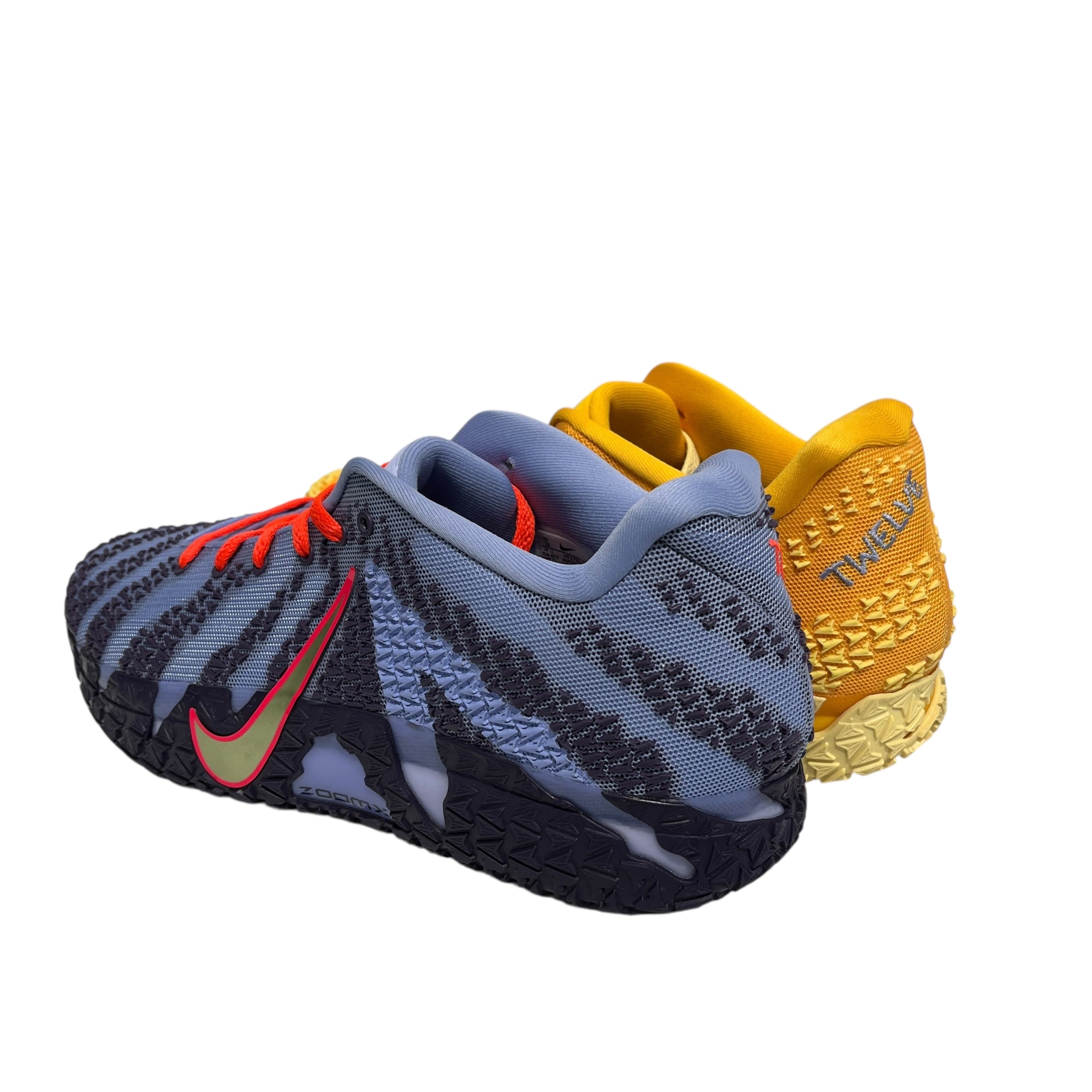 NIKE/Low-Sneakers/US 13/MLT/Ja 3 Yellow/Purple Mismatch view 2