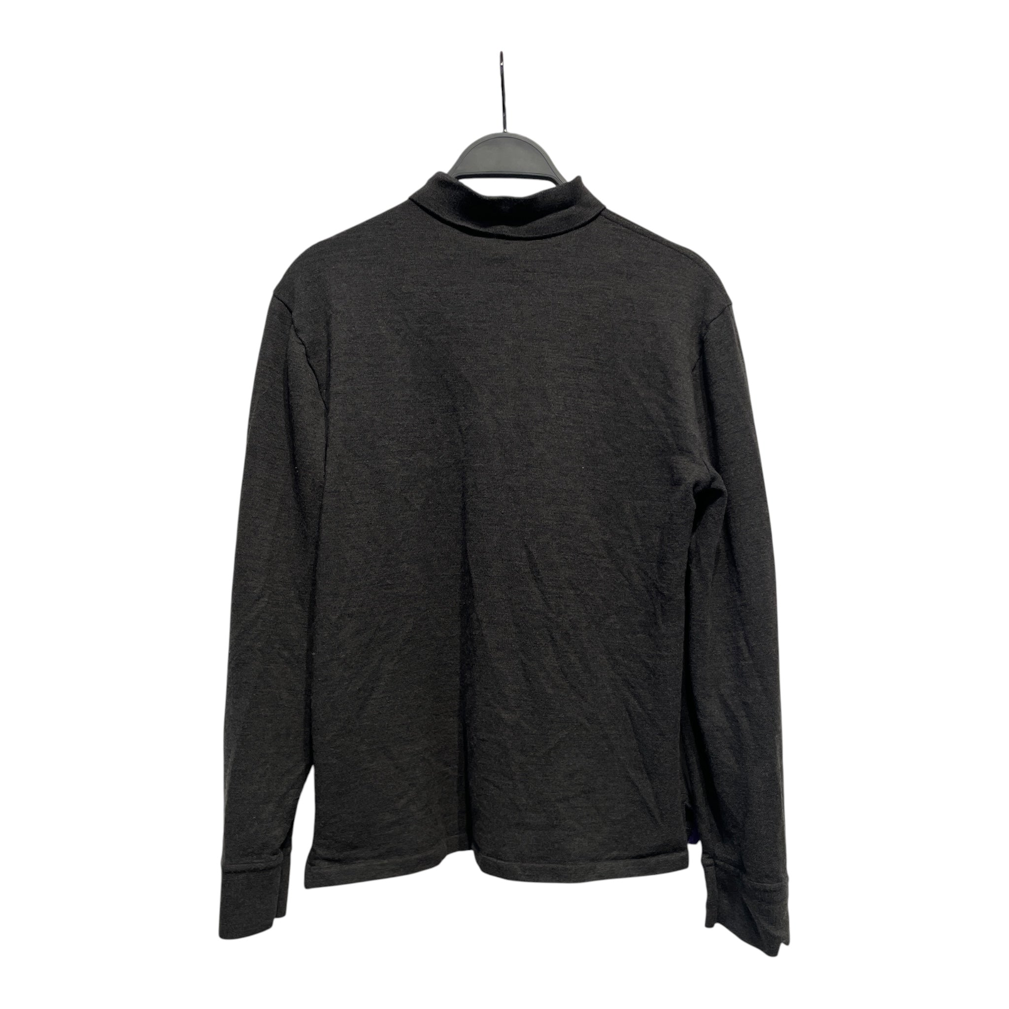 RALPH LAUREN PURPLE LABEL/LS T-Shirt/S/Cotton/GRY/GREY L/S POLO view 2