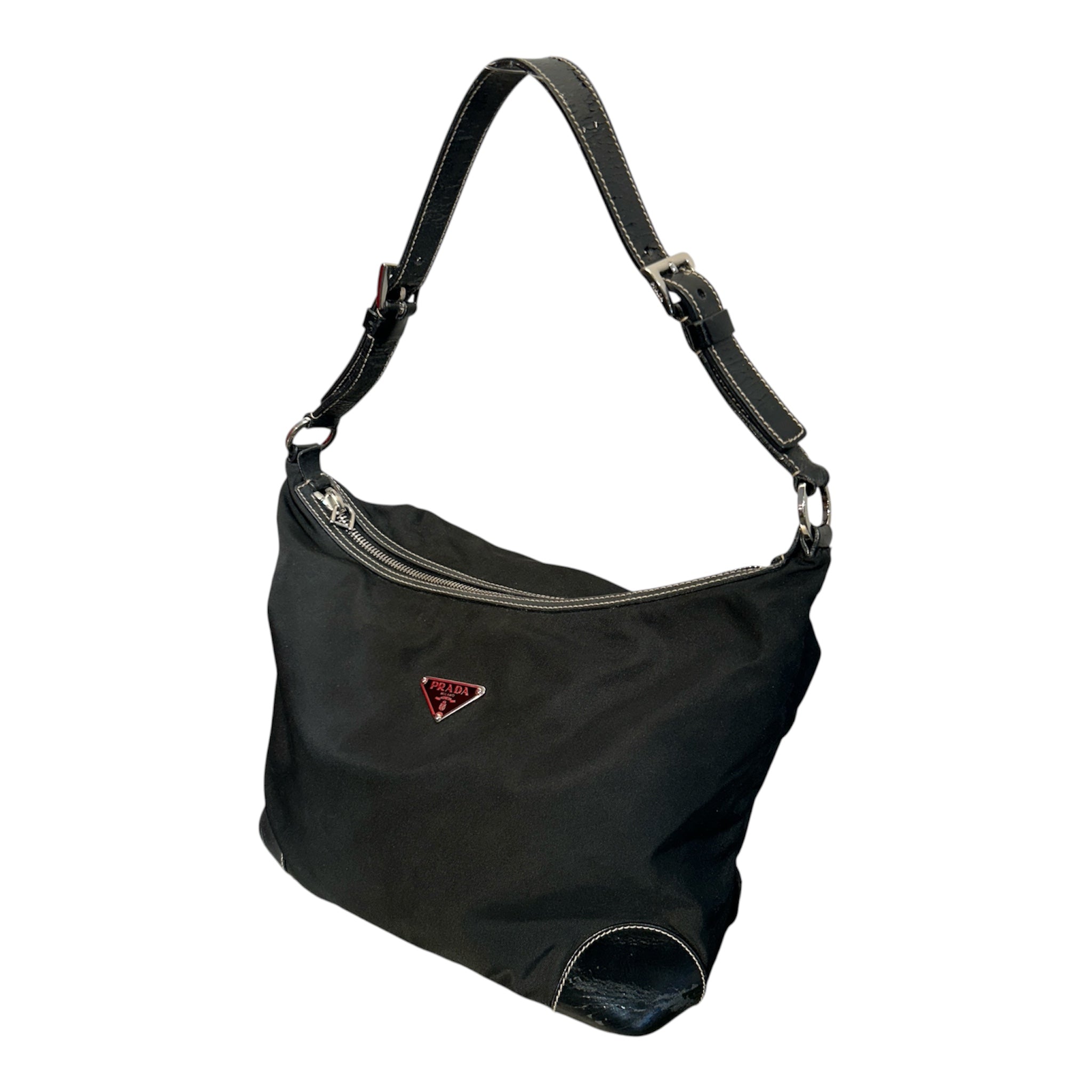 PRADA/Hand Bag/Nylon/BLK/TESSUTO VELA view 6