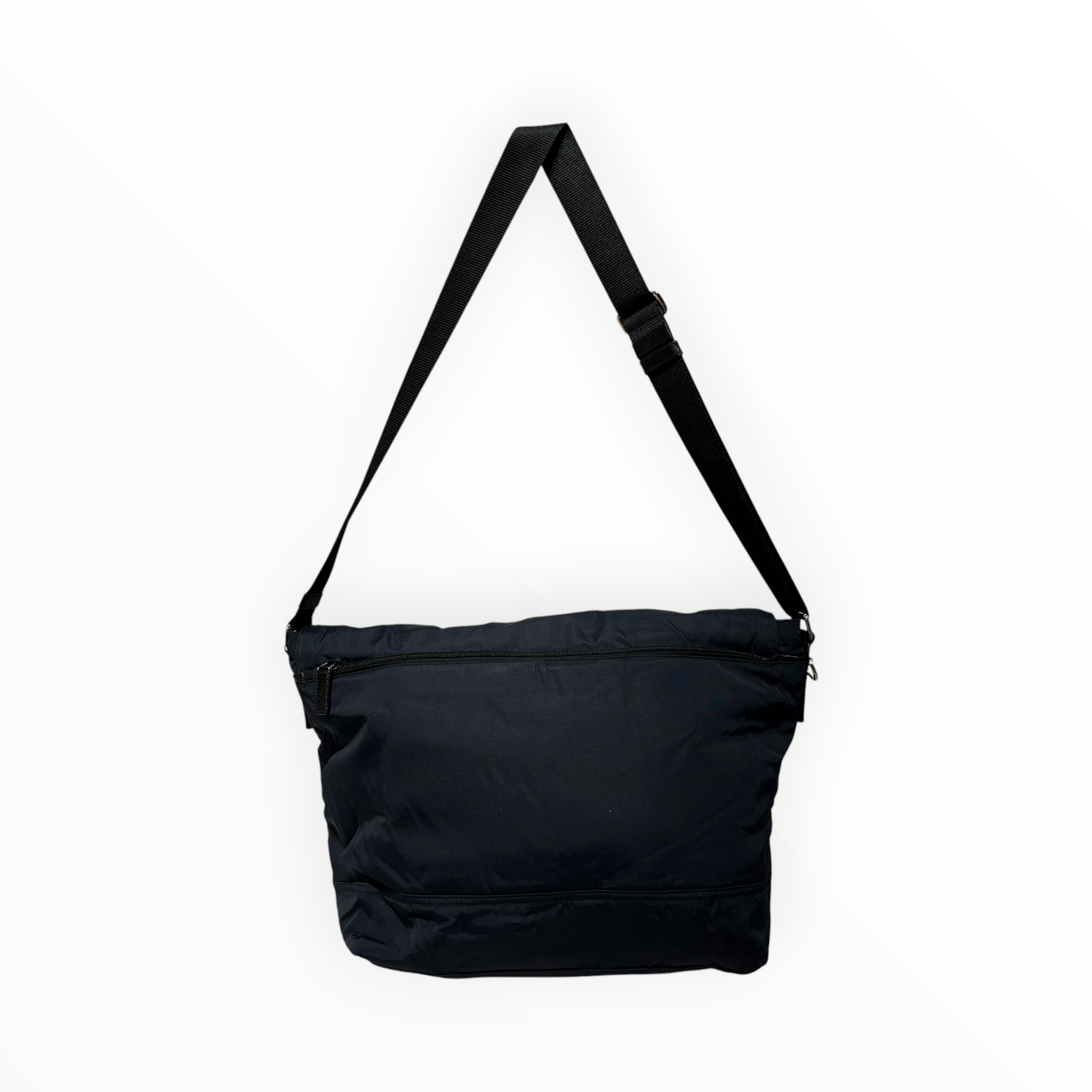 PRADA/Bag/Nylon/BLK/SLVR HARDWARE view 2