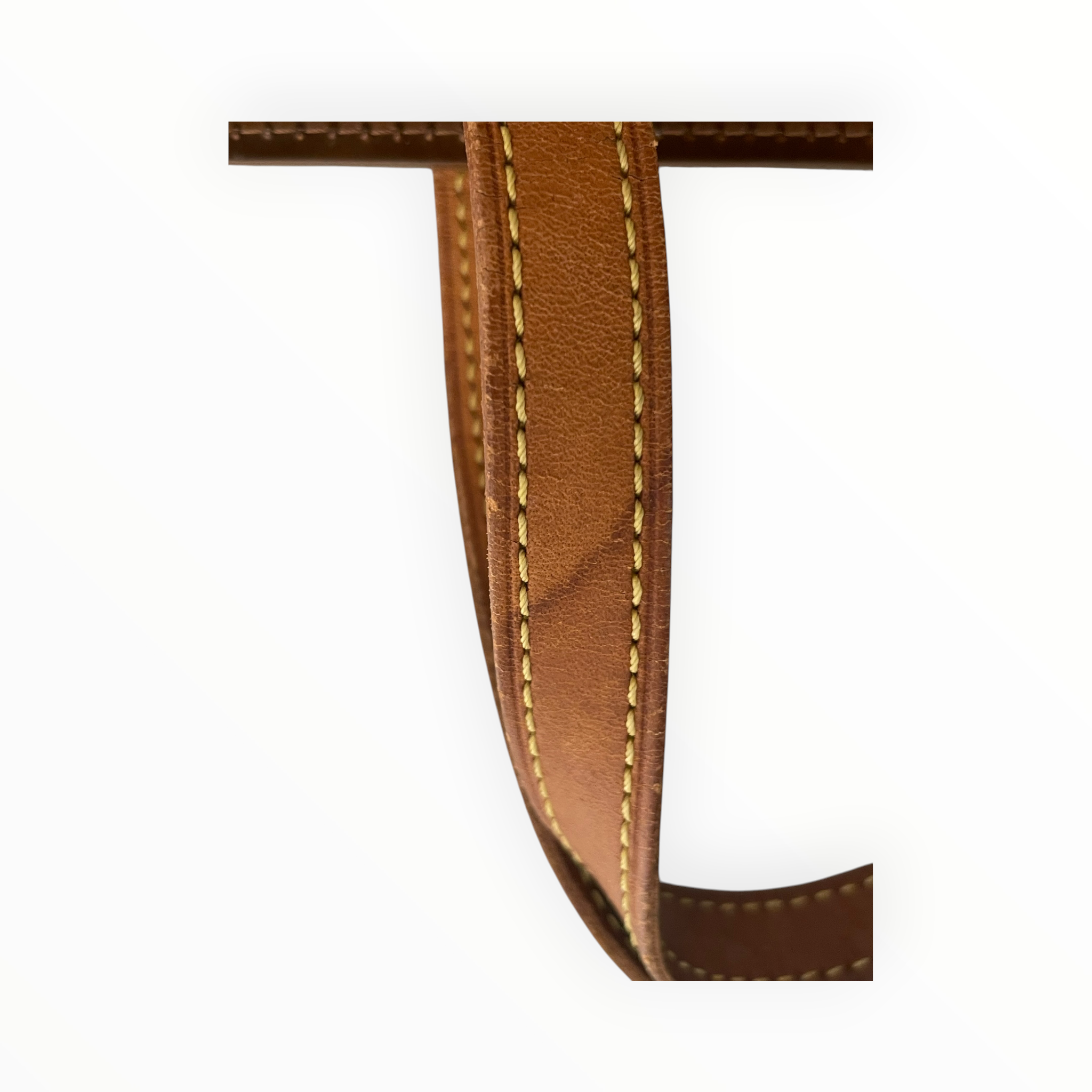LOUIS VUITTON/Bag/Monogram/BRW/crackled handle view 8