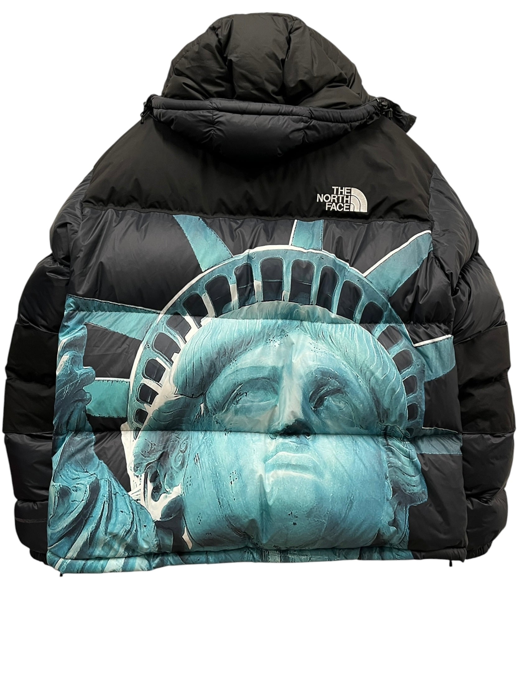 THE NORTH FACE/Supreme/Puffer Jkt/XL/Nylon/BLK/Graphic/STATUE OF LIBERTY BALTORO view 2