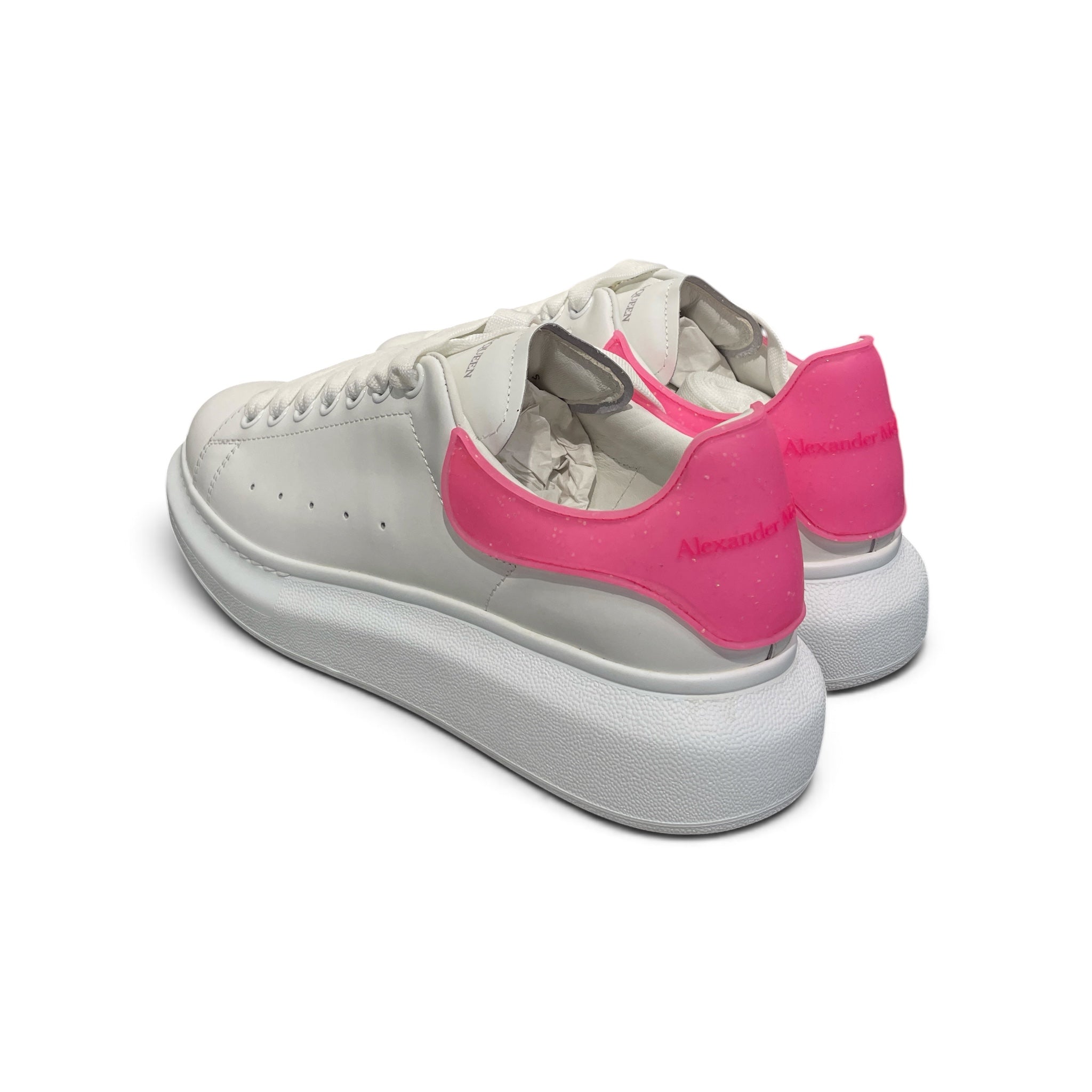 Alexander McQueen/Low-Sneakers/EU 41/Leather/WHT/OVERSIZED SNEAKER view 2